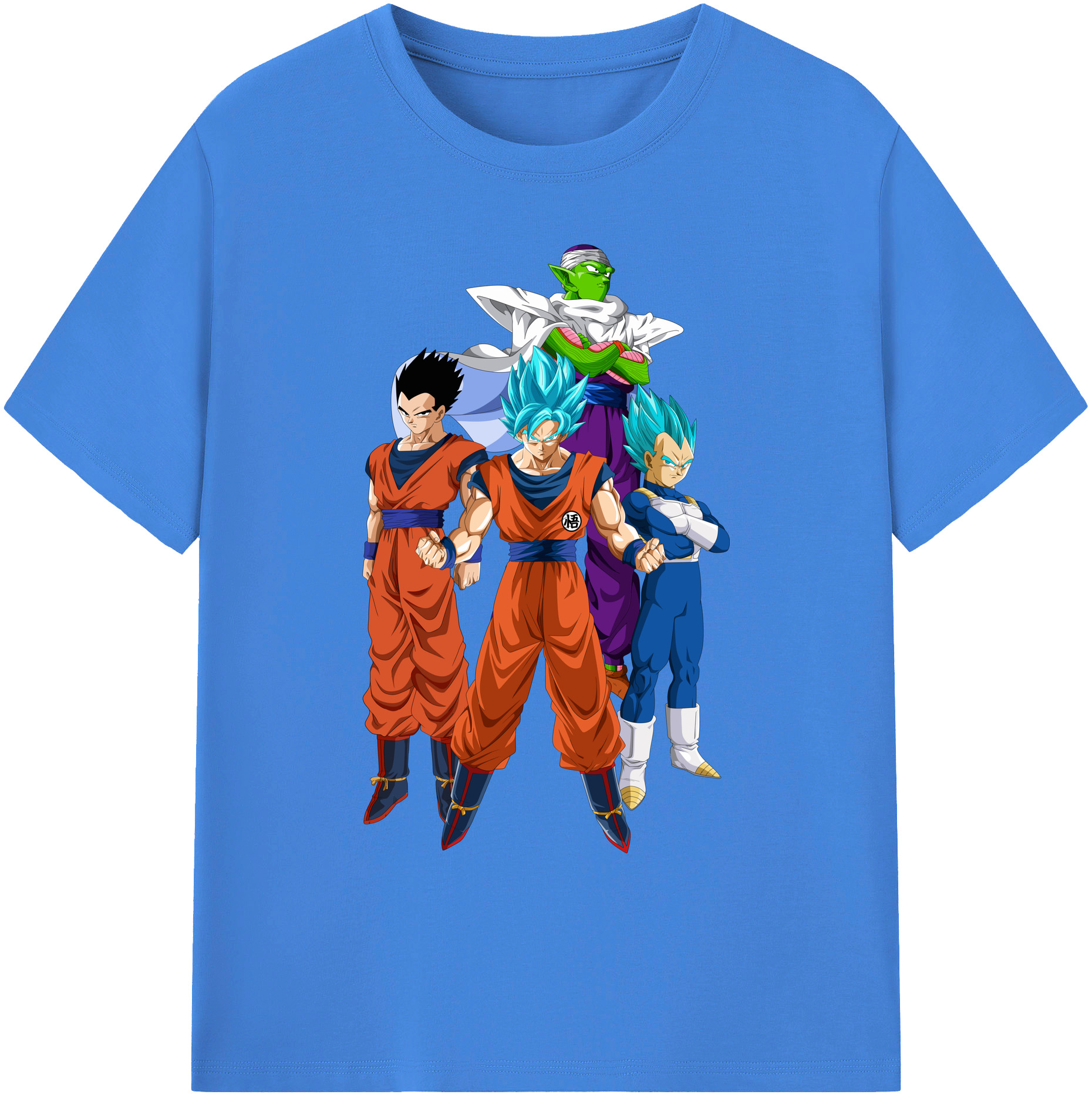 （画像用） ドラゴンボール DRAGON BALL 綿100％ メンズ半袖Tシャツ｜肌触りやわらか＆通気性