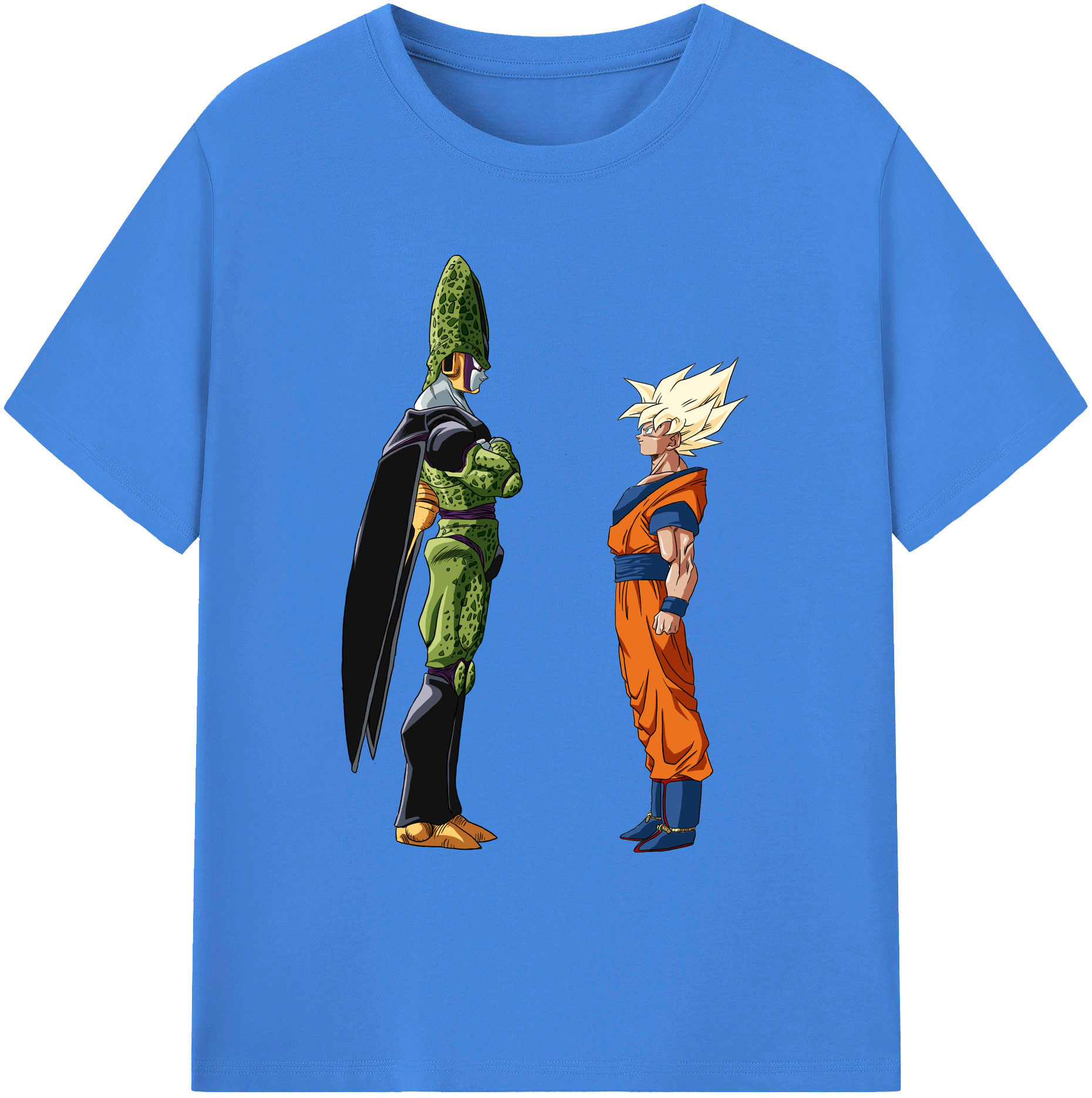 （画像用） ドラゴンボール DRAGON BALL 綿100％ メンズ半袖Tシャツ｜肌触りやわらか＆通気性