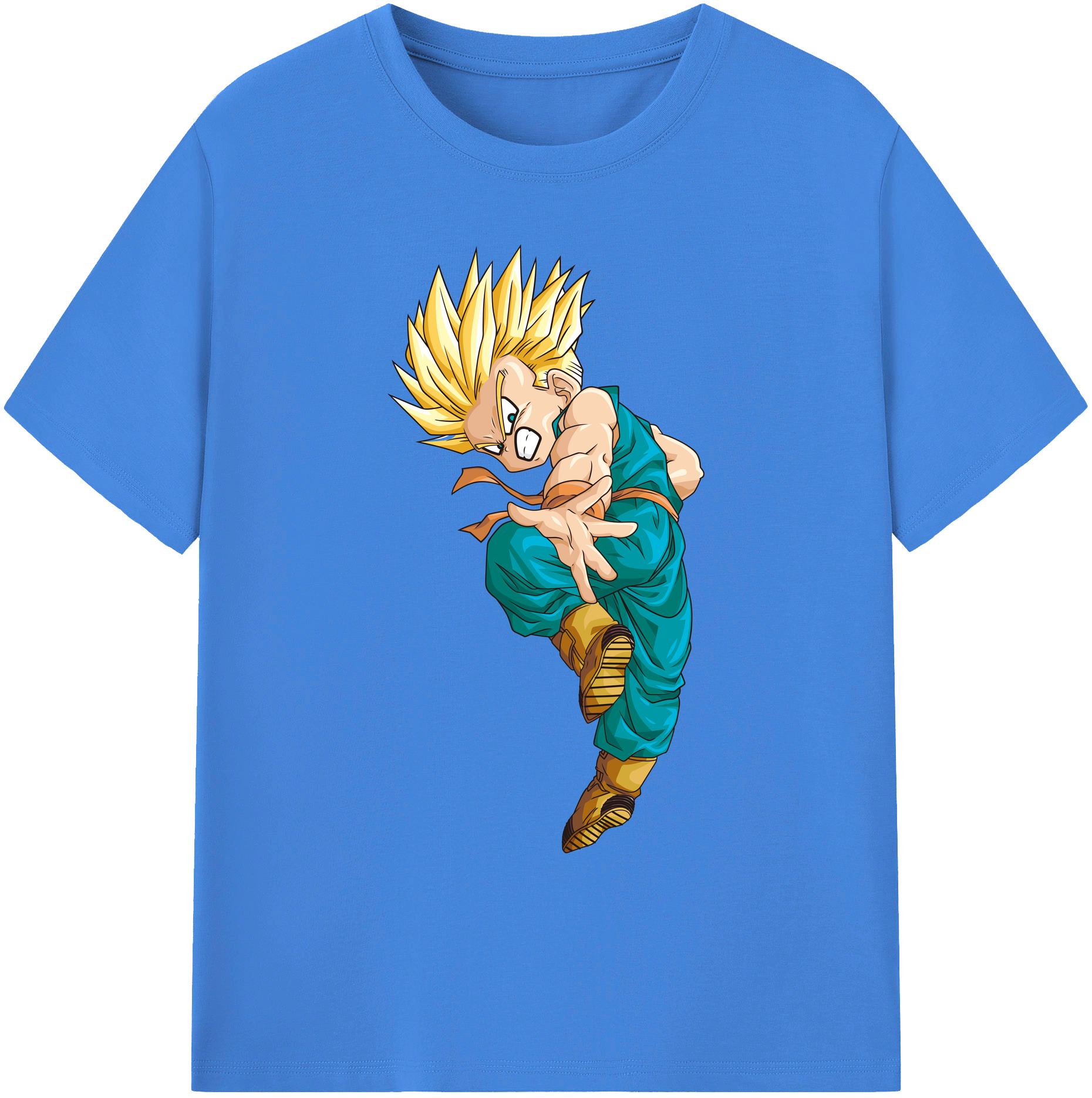 （画像用） ドラゴンボール DRAGON BALL 綿100％ メンズ半袖Tシャツ｜肌触りやわらか＆通気性