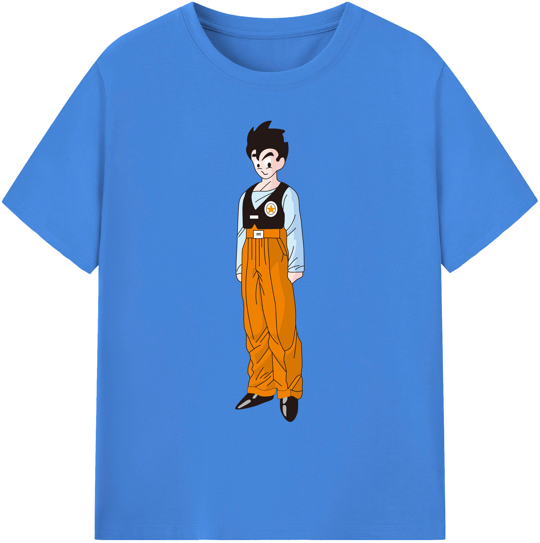 （画像用） ドラゴンボール DRAGON BALL 綿100％ メンズ半袖Tシャツ｜肌触りやわらか＆通気性