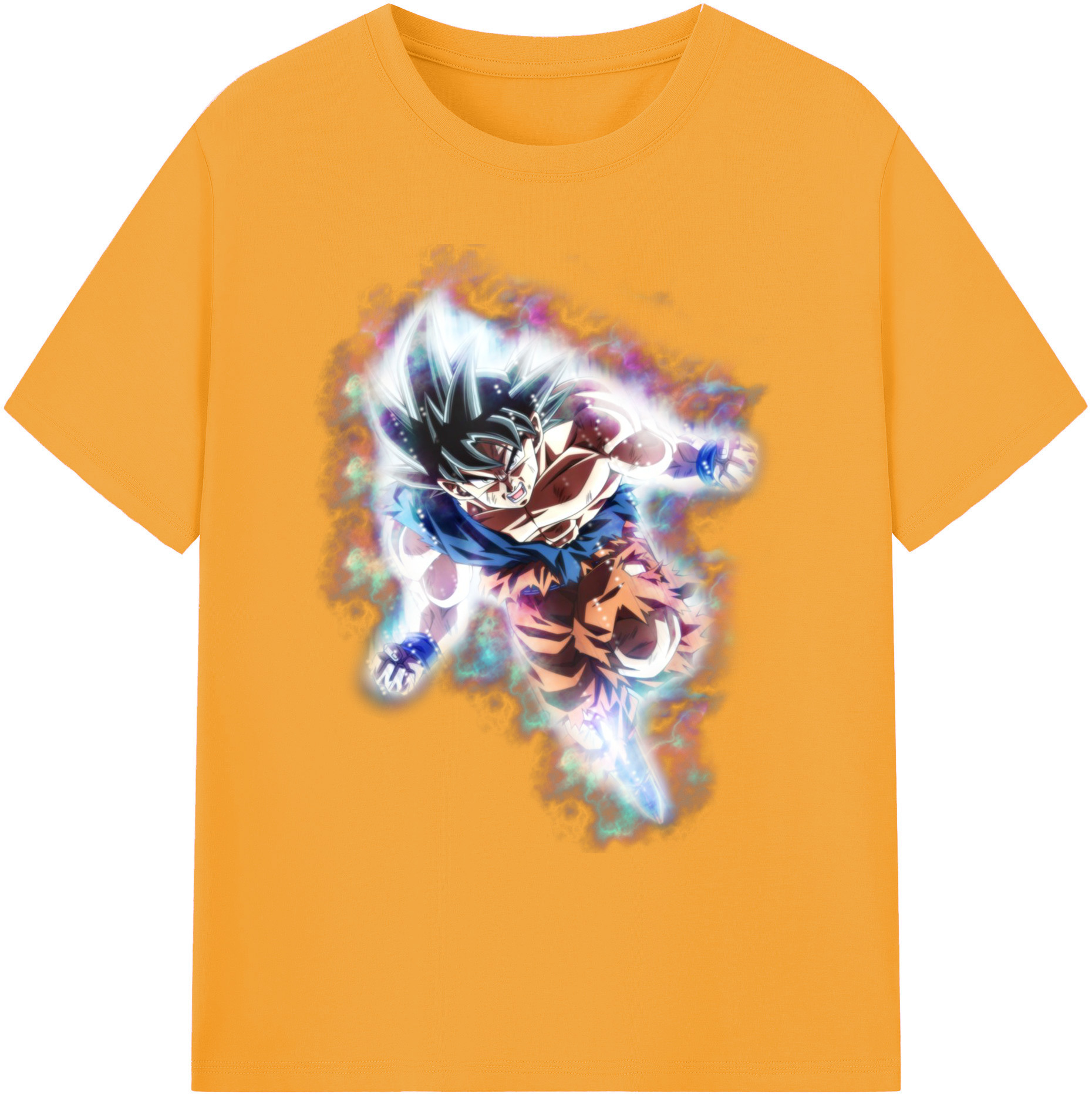 （画像用） ドラゴンボール 孫悟空（そん ごくう）Son Goku カカロット DRAGON BALL Kakarotto 綿100％ メンズ半袖Tシャツ｜肌触りやわらか＆通気性