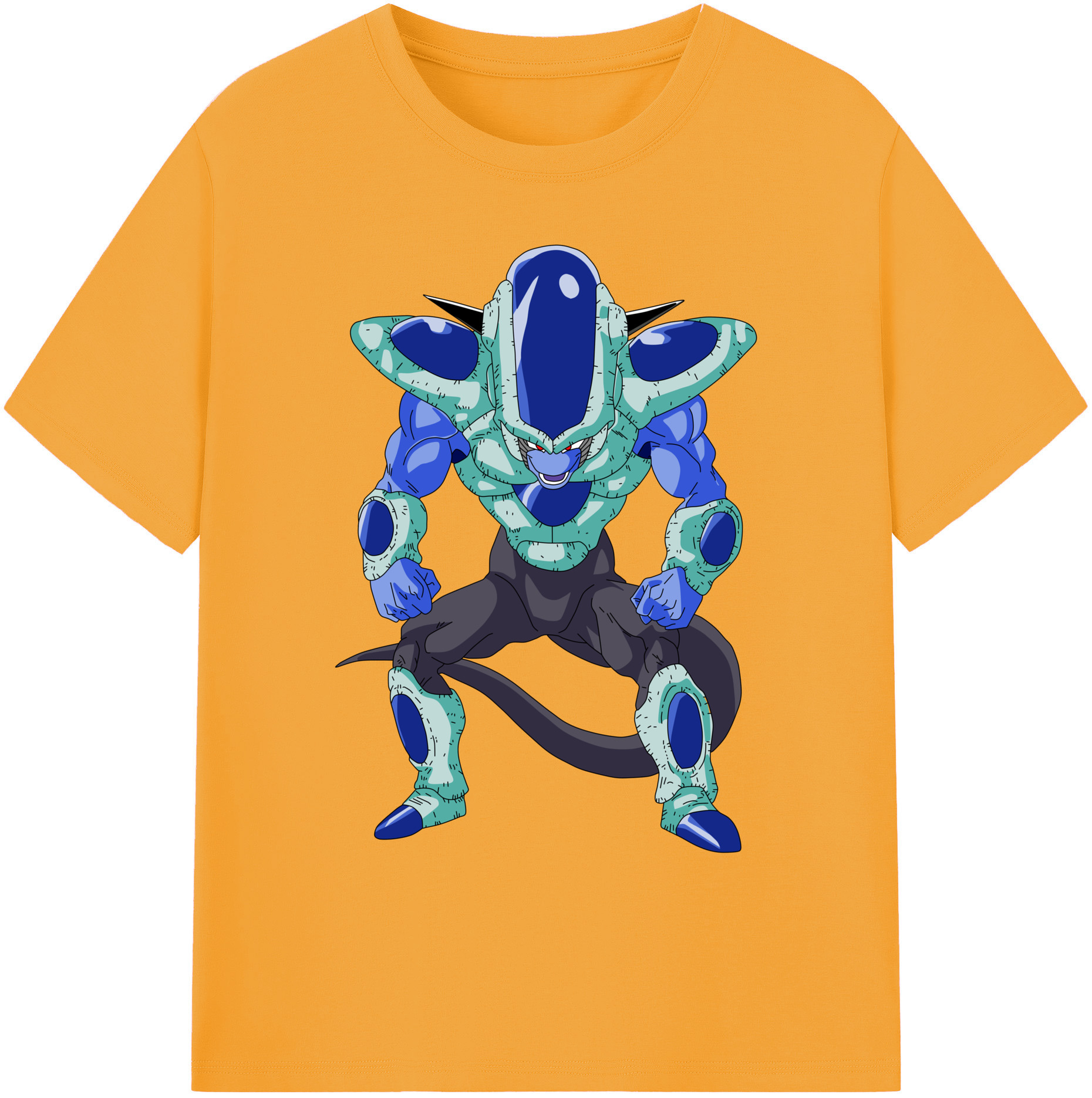 （画像用） ドラゴンボール フリーザ DRAGON BALL Frieza 綿100％ メンズ半袖Tシャツ｜肌触りやわらか＆通気性