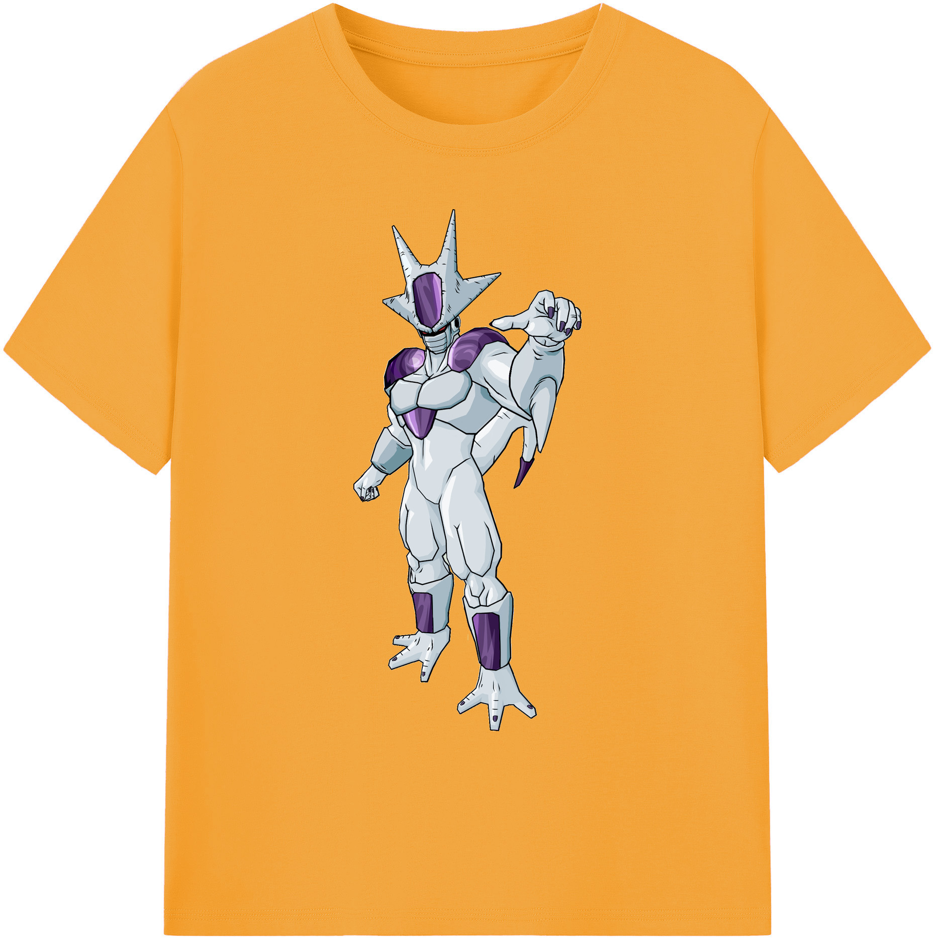 （画像用） ドラゴンボール クウラ DRAGON BALL Cooler Coora 綿100％ メンズ半袖Tシャツ｜肌触りやわらか＆通気性