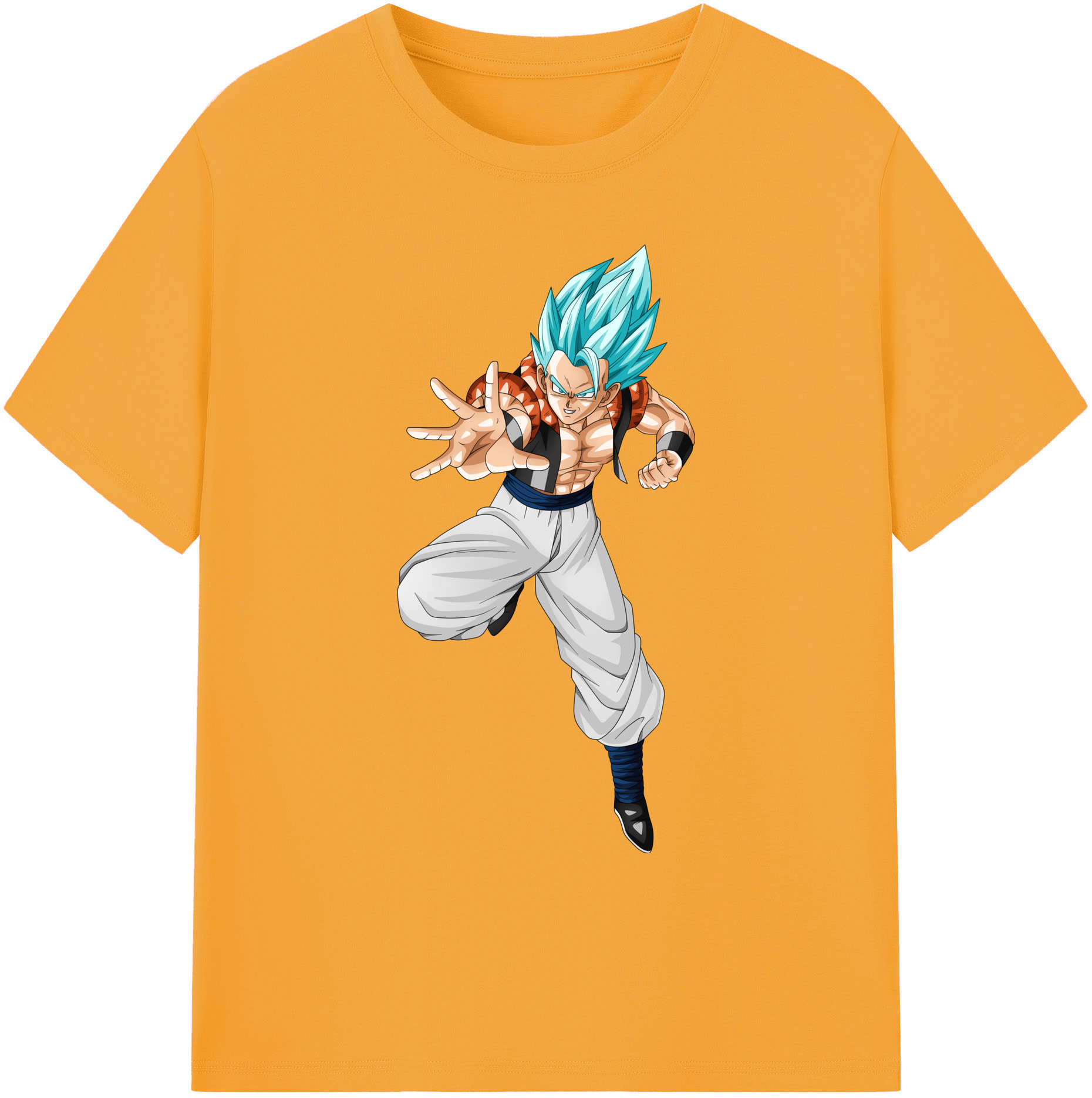 （画像用） ドラゴンボール ベジータ四世（Bejīta Yonsei）DRAGON BALL Vegeta IV 綿100％ メンズ半袖Tシャツ｜肌触りやわらか＆通気性