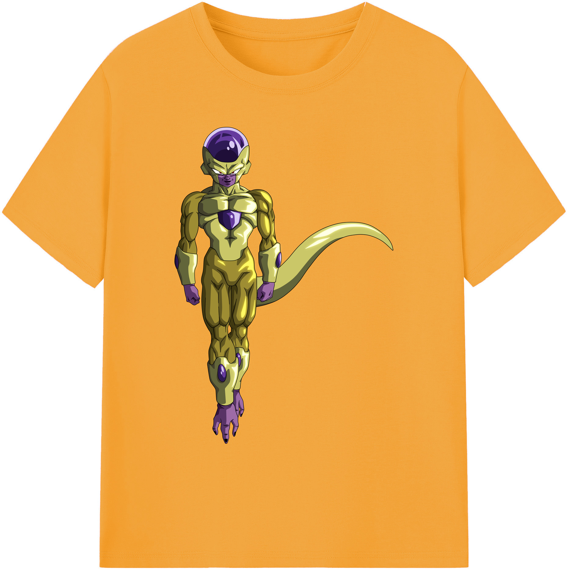 （画像用） ドラゴンボール フリーザ DRAGON BALL Frieza 綿100％ メンズ半袖Tシャツ｜肌触りやわらか＆通気性