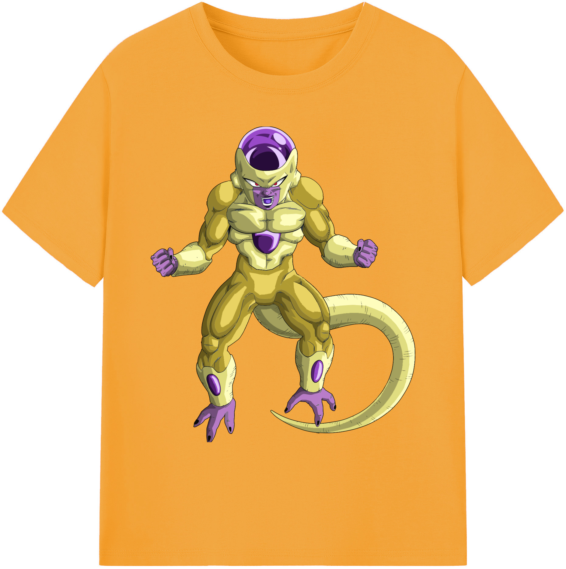 （画像用） ドラゴンボール フリーザ DRAGON BALL Frieza 綿100％ メンズ半袖Tシャツ｜肌触りやわらか＆通気性