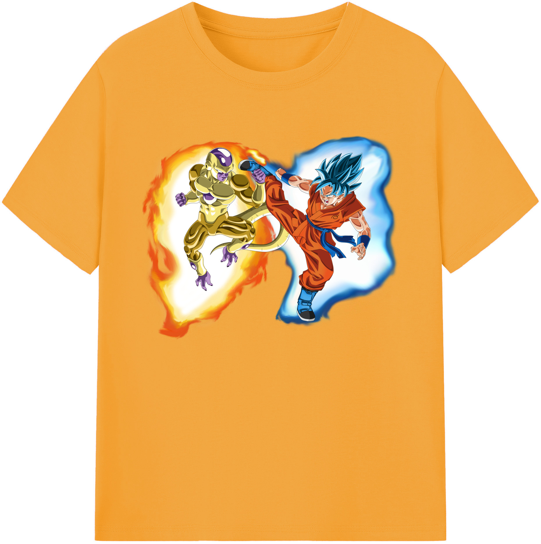 （画像用） ドラゴンボール フリーザ DRAGON BALL Frieza 綿100％ メンズ半袖Tシャツ｜肌触りやわらか＆通気性