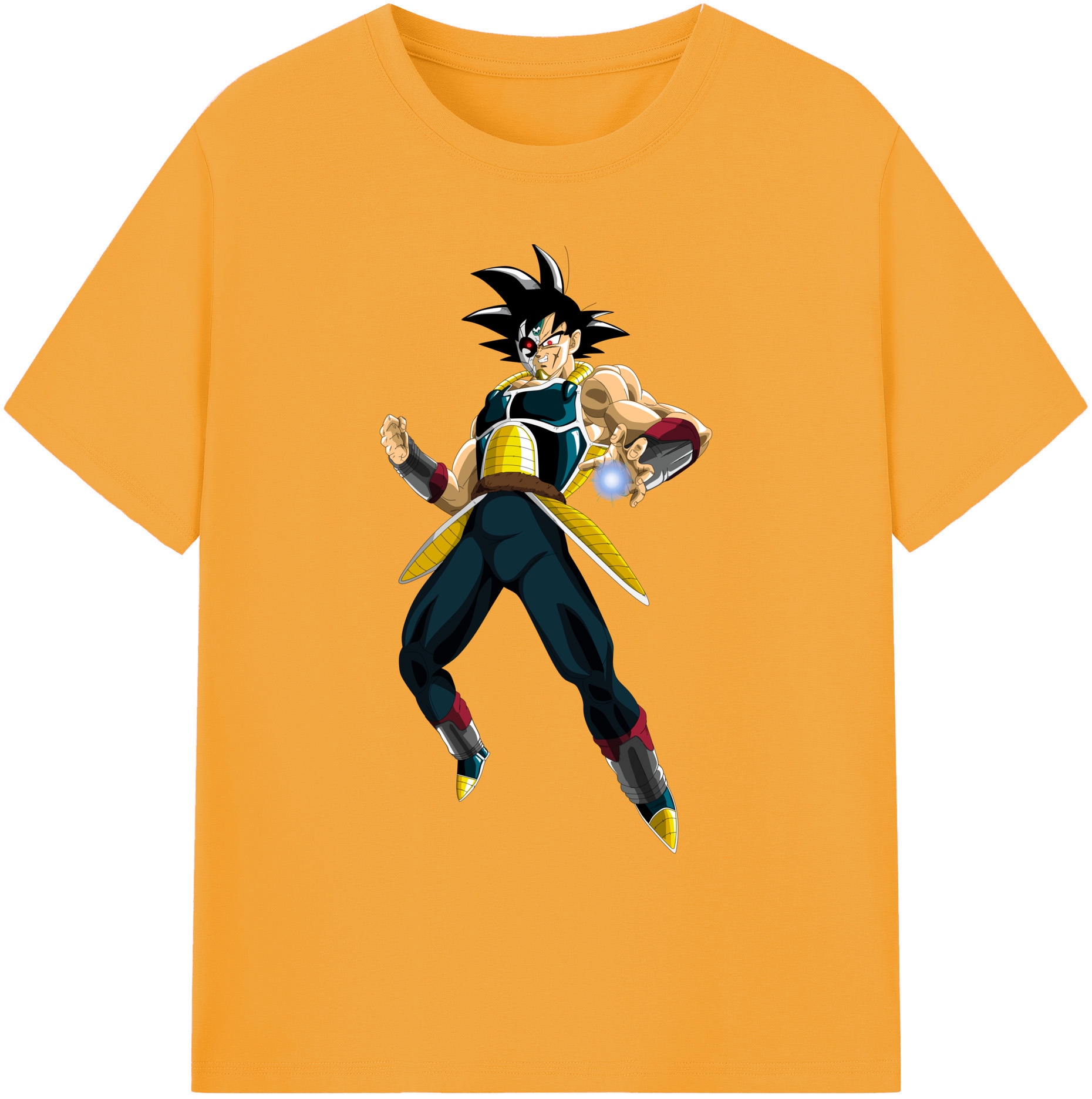 （画像用） ドラゴンボール バーダック DRAGON BALL Burdock 綿100％ メンズ半袖Tシャツ｜肌触りやわらか＆通気性