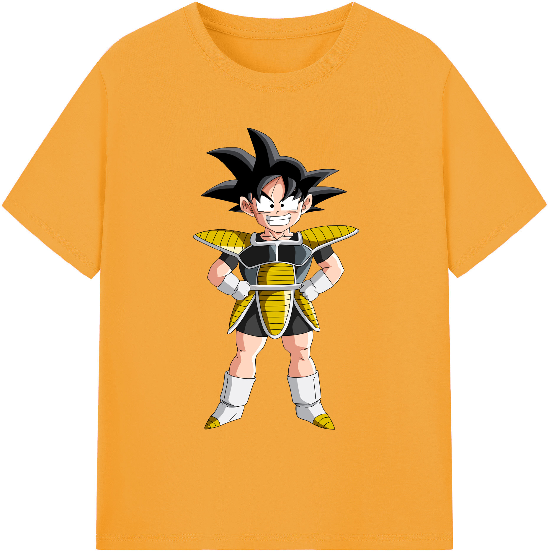 （画像用） ドラゴンボール 孫悟空（そん ごくう）Son Goku カカロット DRAGON BALL Kakarotto 綿100％ メンズ半袖Tシャツ｜肌触りやわらか＆通気性