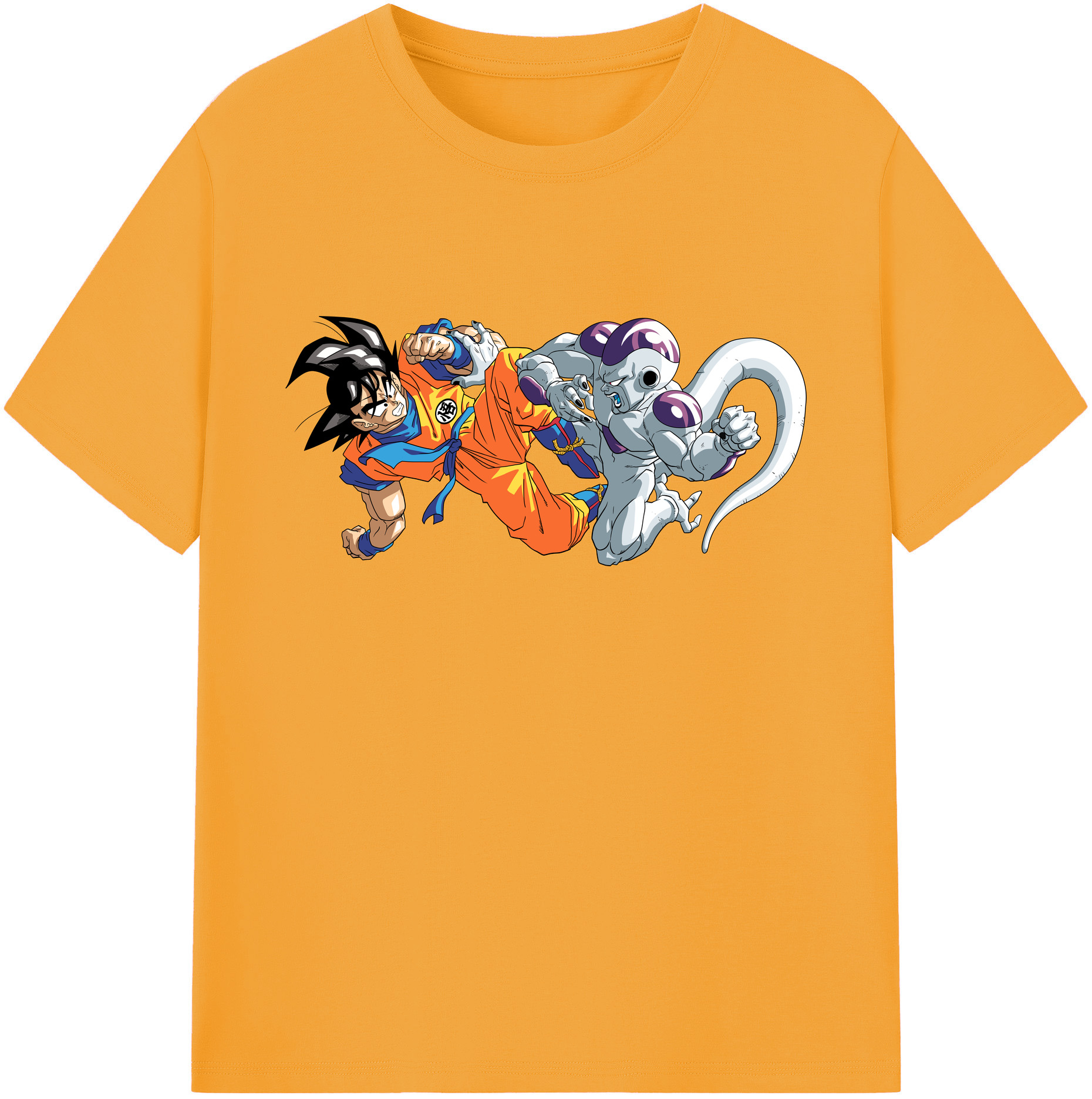 （画像用） ドラゴンボール 孫悟空（そん ごくう）Son Goku カカロット DRAGON BALL Kakarotto 綿100％ メンズ半袖Tシャツ｜肌触りやわらか＆通気性
