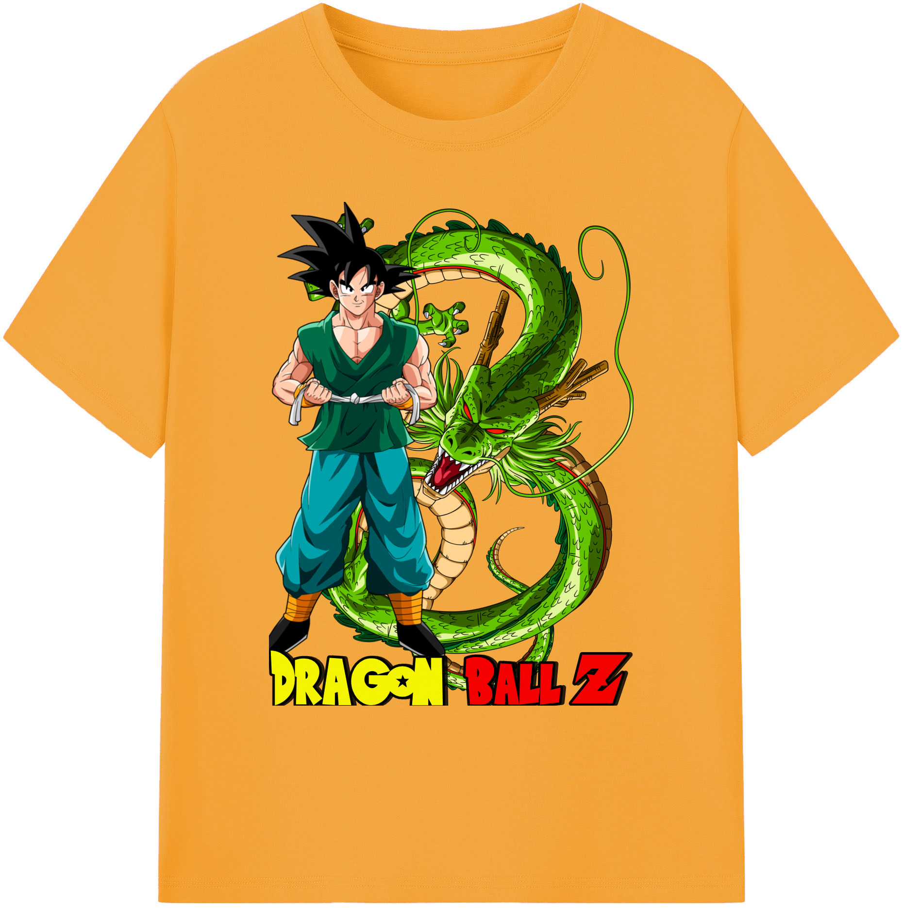 （画像用） ドラゴンボール 孫悟空（そん ごくう）Son Goku カカロット DRAGON BALL Kakarotto 綿100％ メンズ半袖Tシャツ｜肌触りやわらか＆通気性