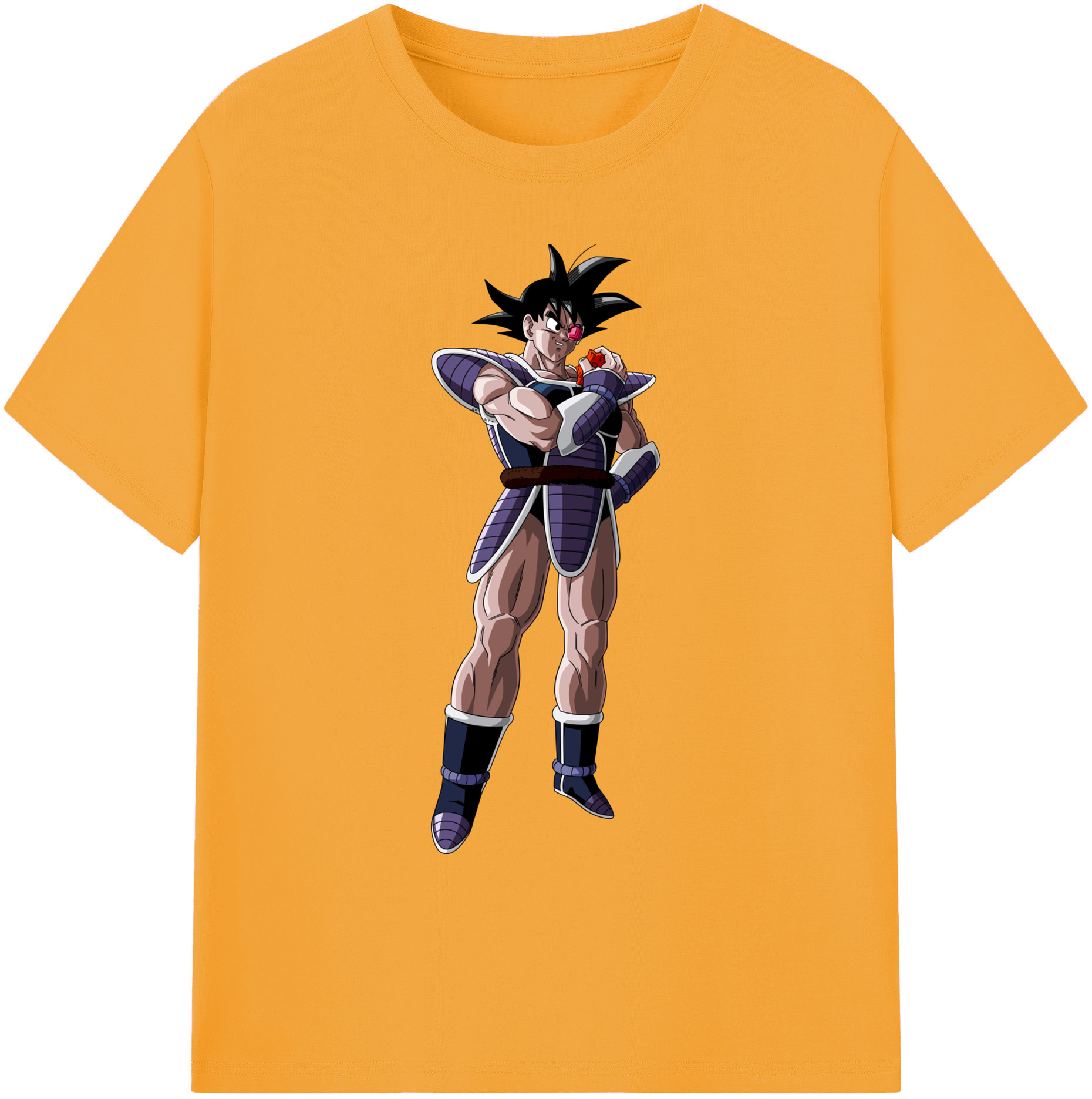（画像用） ドラゴンボール 孫悟空（そん ごくう）Son Goku カカロット DRAGON BALL Kakarotto 綿100％ メンズ半袖Tシャツ｜肌触りやわらか＆通気性