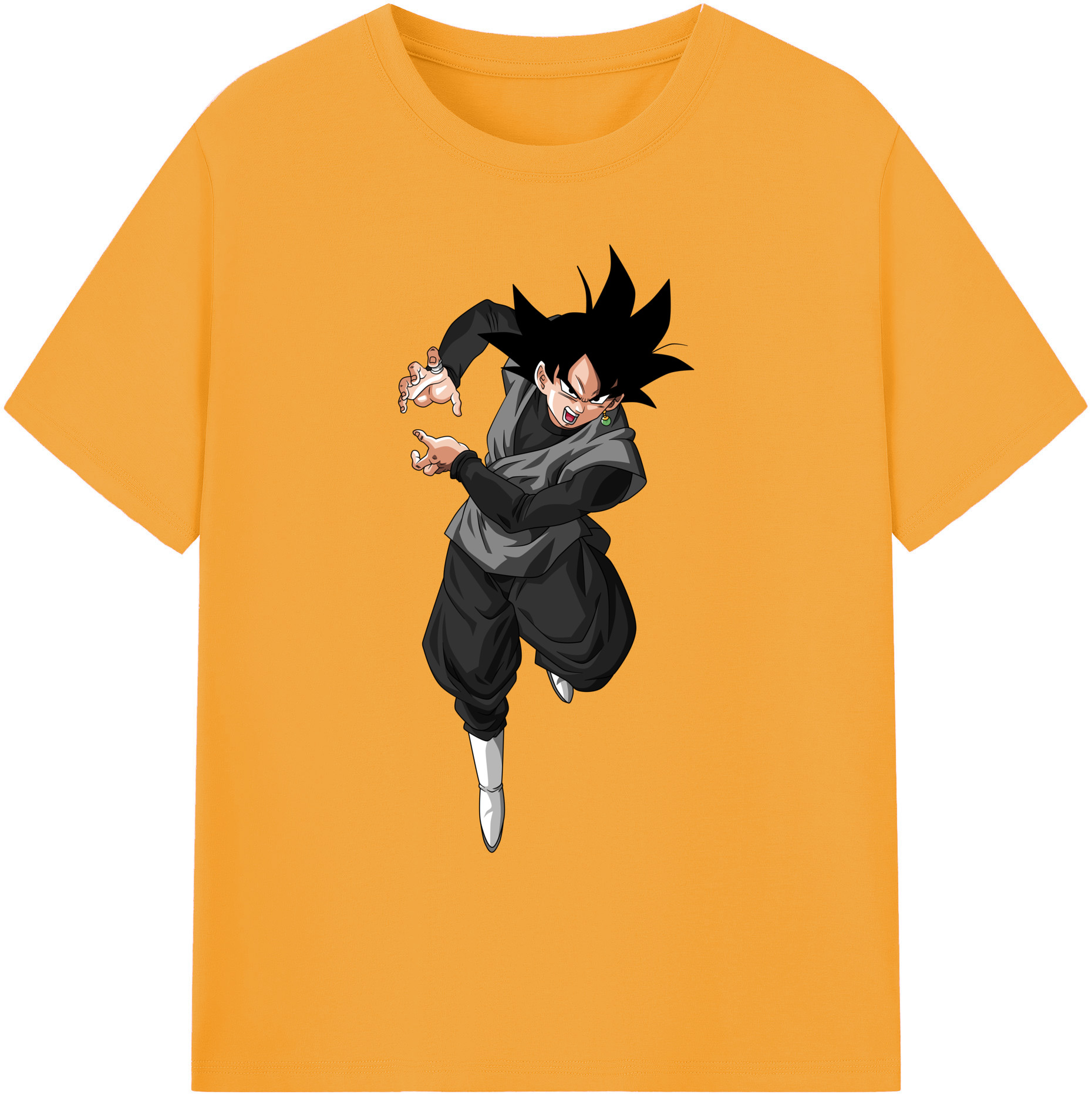 （画像用） ドラゴンボール ベジータ四世（Bejīta Yonsei）DRAGON BALL Vegeta IV 綿100％ メンズ半袖Tシャツ｜肌触りやわらか＆通気性