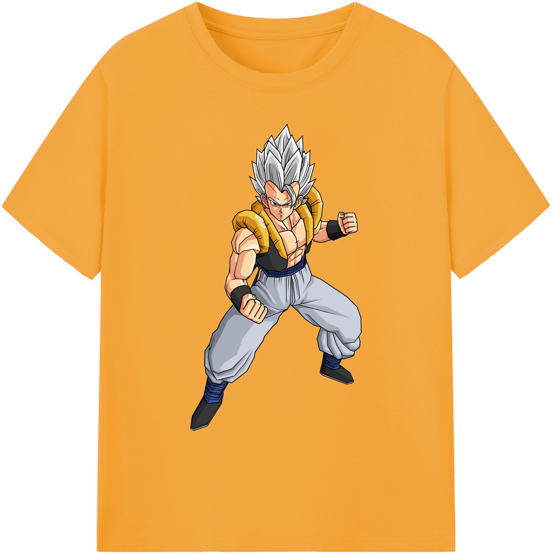 （画像用） ドラゴンボール ベジータ四世（Bejīta Yonsei）DRAGON BALL Vegeta IV 綿100％ メンズ半袖Tシャツ｜肌触りやわらか＆通気性
