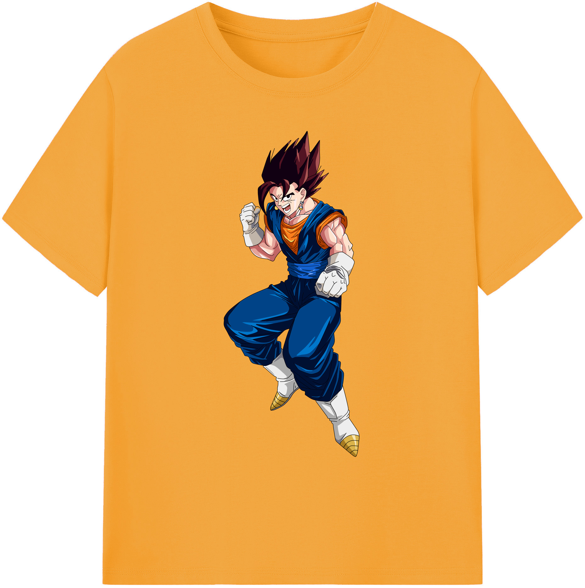 （画像用） ドラゴンボール 孫 悟飯（そんごはん）DRAGON BALL Son Gohan 綿100％ メンズ半袖Tシャツ｜肌触りやわらか＆通気性
