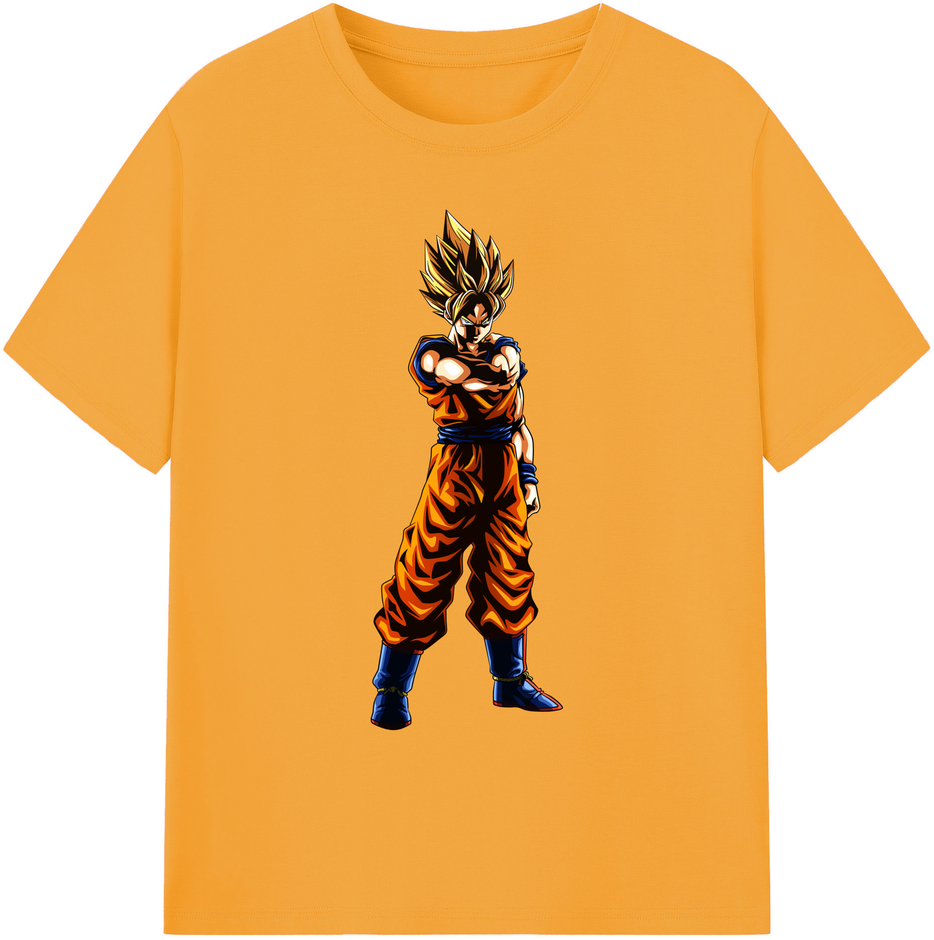 （画像用） ドラゴンボール 孫 悟飯（そんごはん）DRAGON BALL Son Gohan 綿100％ メンズ半袖Tシャツ｜肌触りやわらか＆通気性