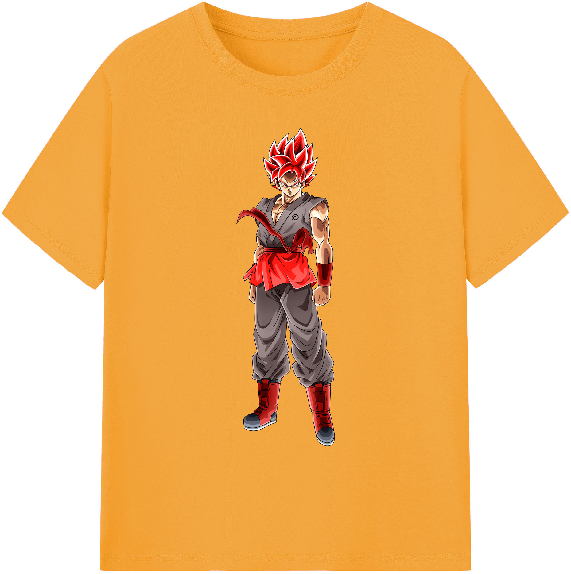 （画像用） ドラゴンボール 孫 悟飯（そんごはん）DRAGON BALL Son Gohan 綿100％ メンズ半袖Tシャツ｜肌触りやわらか＆通気性