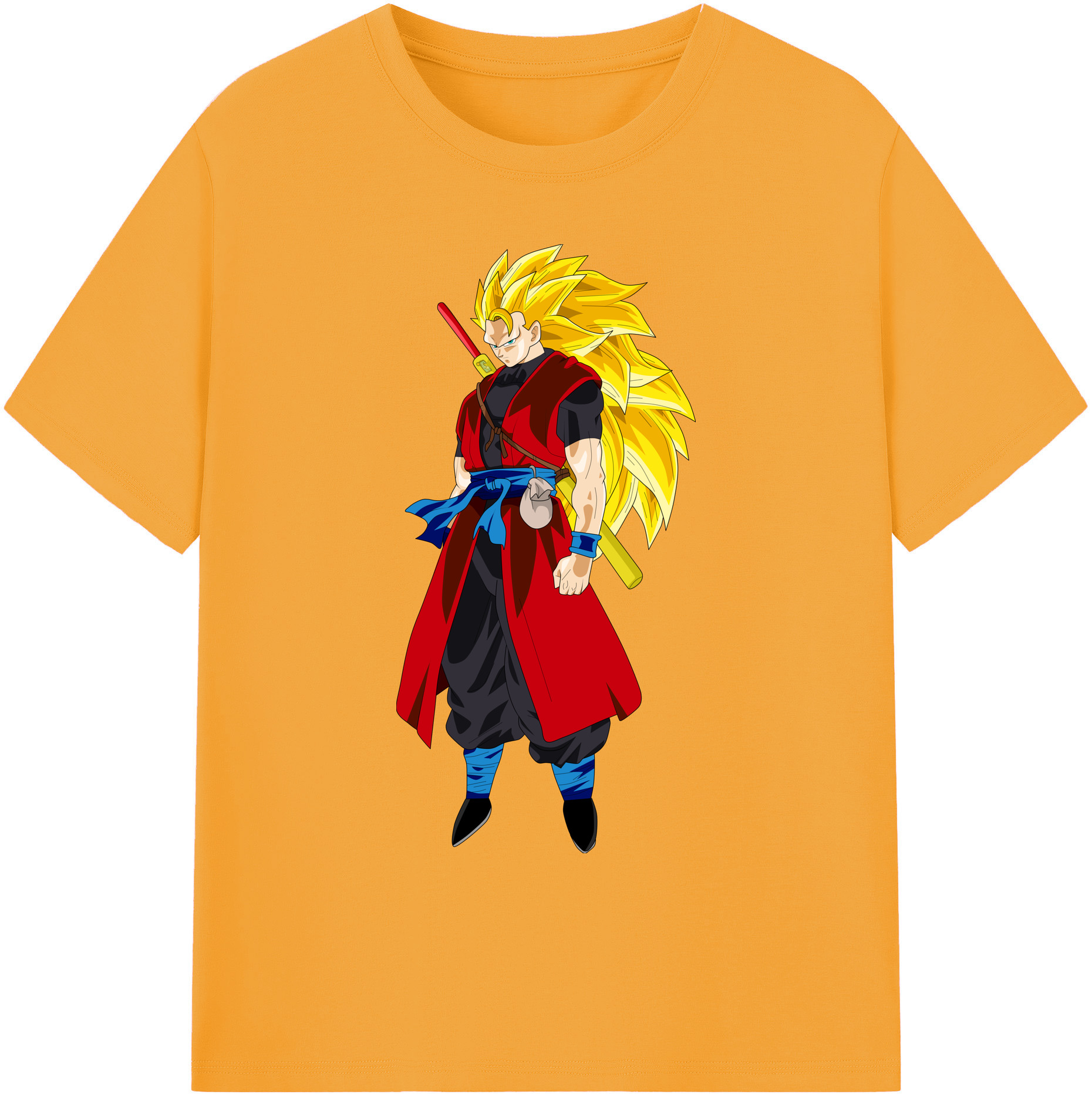 （画像用） ドラゴンボール トランクス（Torankusu）DRAGON BALL Trunks 綿100％ メンズ半袖Tシャツ｜肌触りやわらか＆通気性