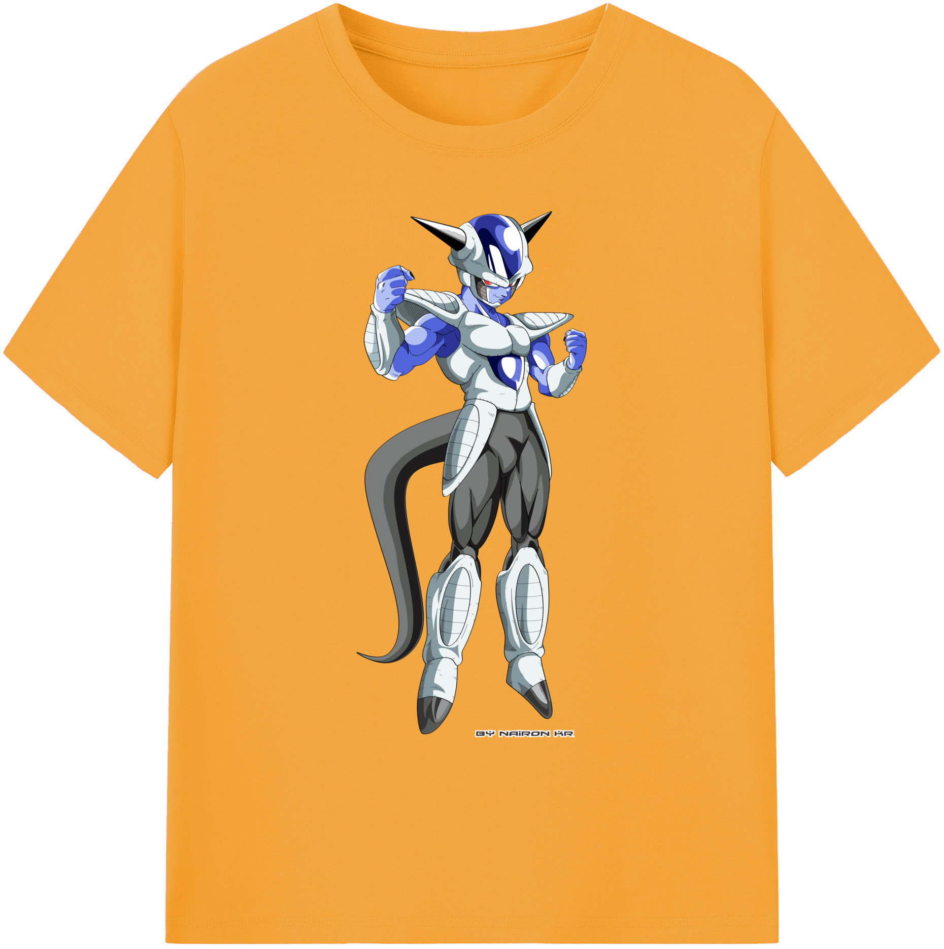 （画像用） ドラゴンボール フリーザ DRAGON BALL Frieza 綿100％ メンズ半袖Tシャツ｜肌触りやわらか＆通気性