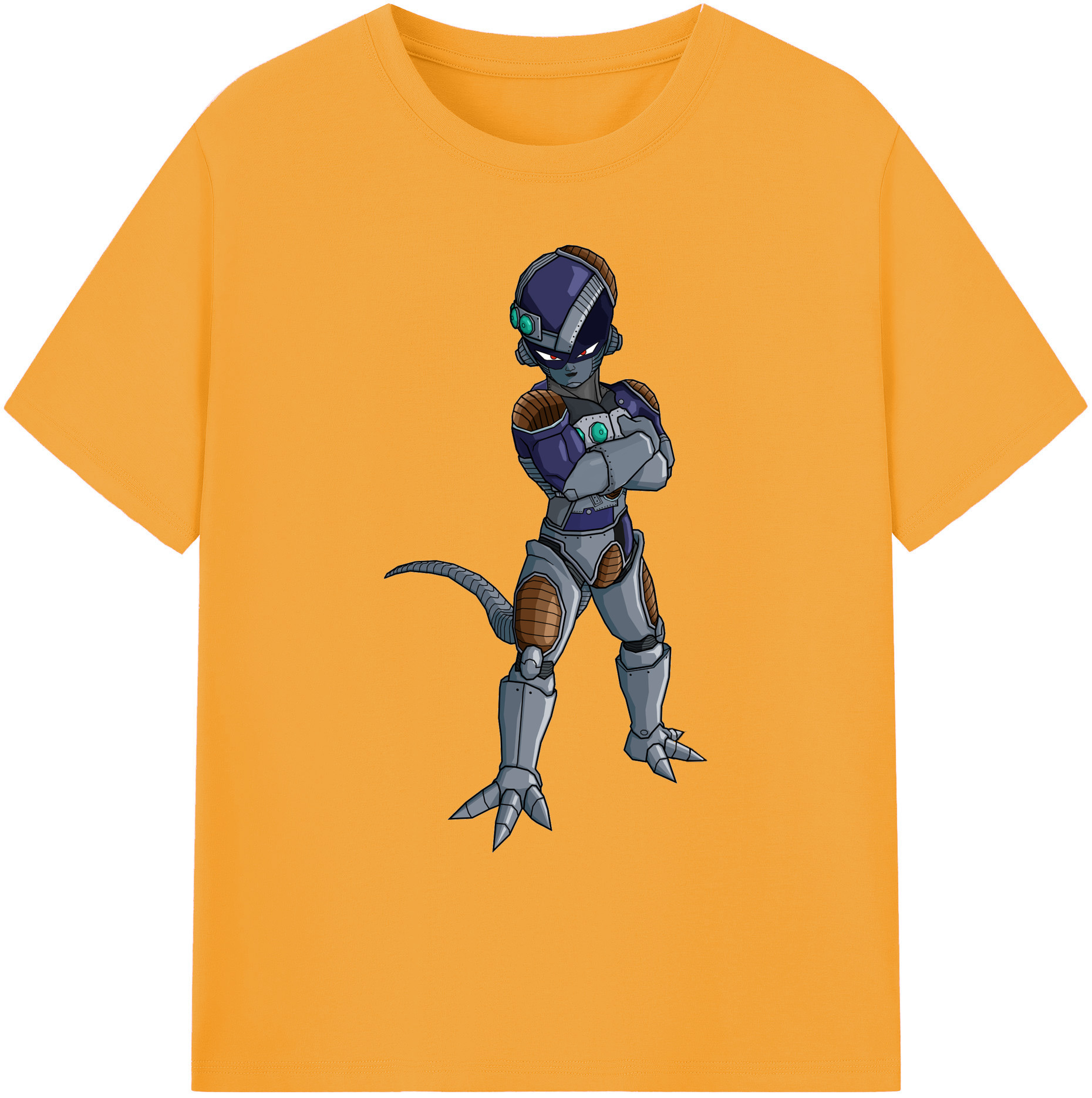 （画像用） ドラゴンボール フリーザ DRAGON BALL Frieza 綿100％ メンズ半袖Tシャツ｜肌触りやわらか＆通気性