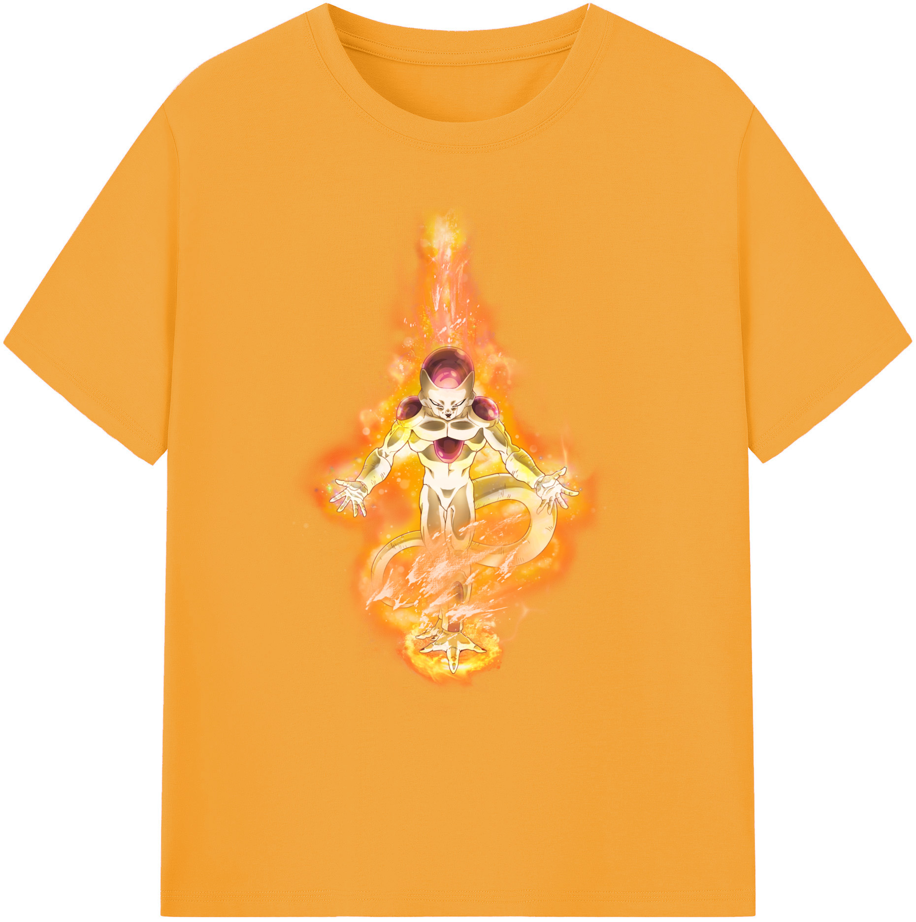 （画像用） ドラゴンボール フリーザ DRAGON BALL Frieza 綿100％ メンズ半袖Tシャツ｜肌触りやわらか＆通気性