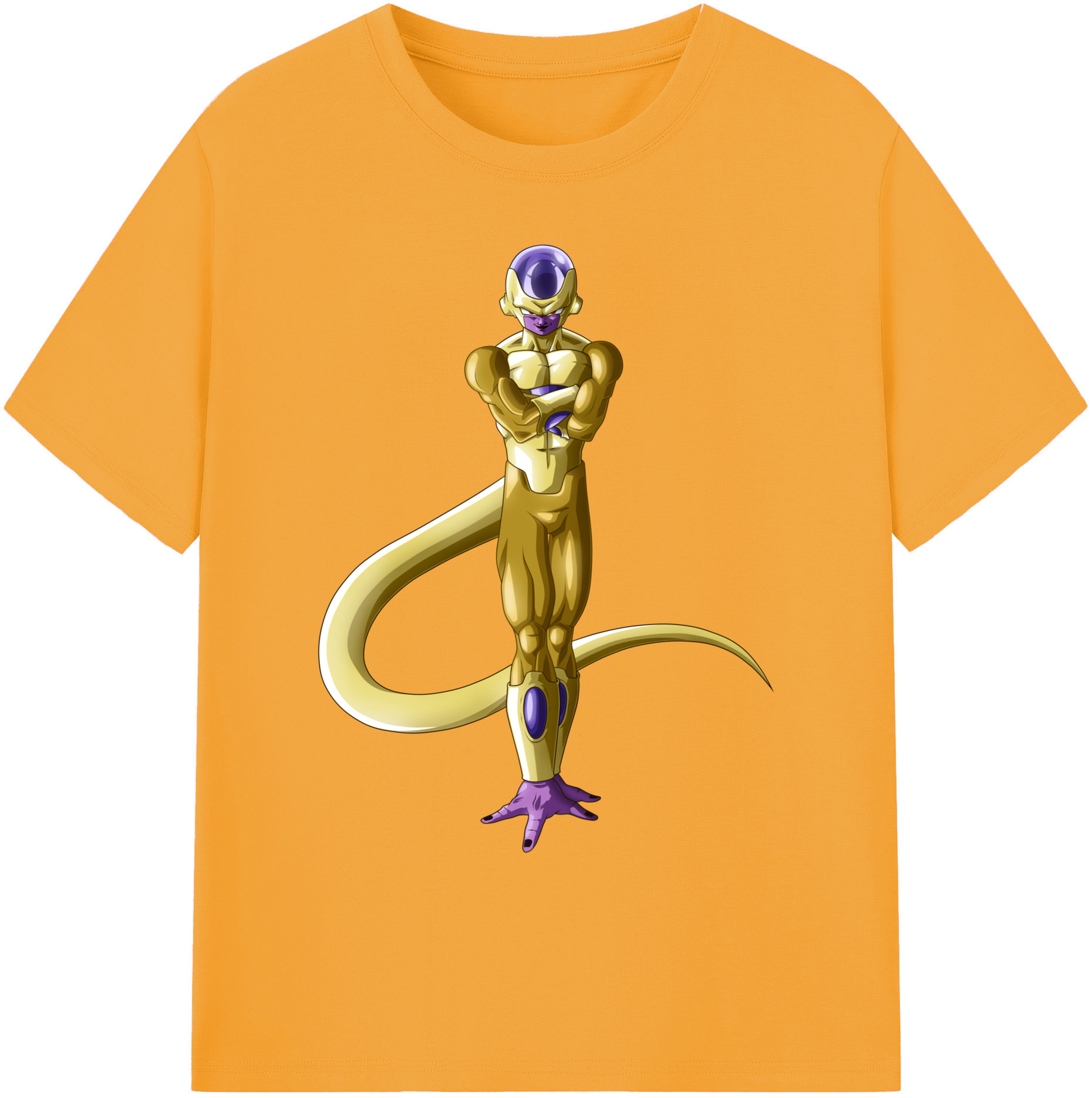 （画像用） ドラゴンボール フリーザ DRAGON BALL Frieza 綿100％ メンズ半袖Tシャツ｜肌触りやわらか＆通気性