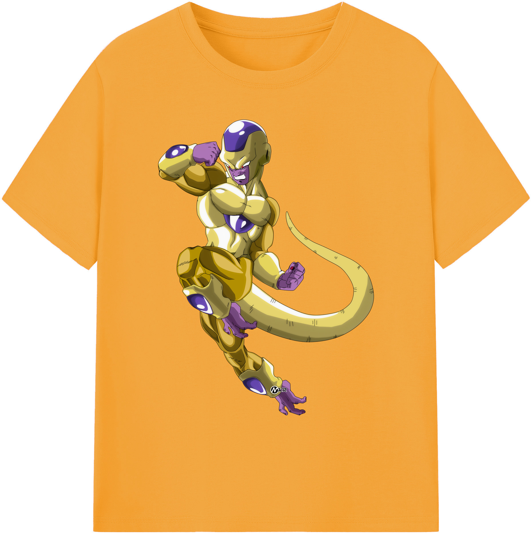 （画像用） ドラゴンボール フリーザ DRAGON BALL Frieza 綿100％ メンズ半袖Tシャツ｜肌触りやわらか＆通気性