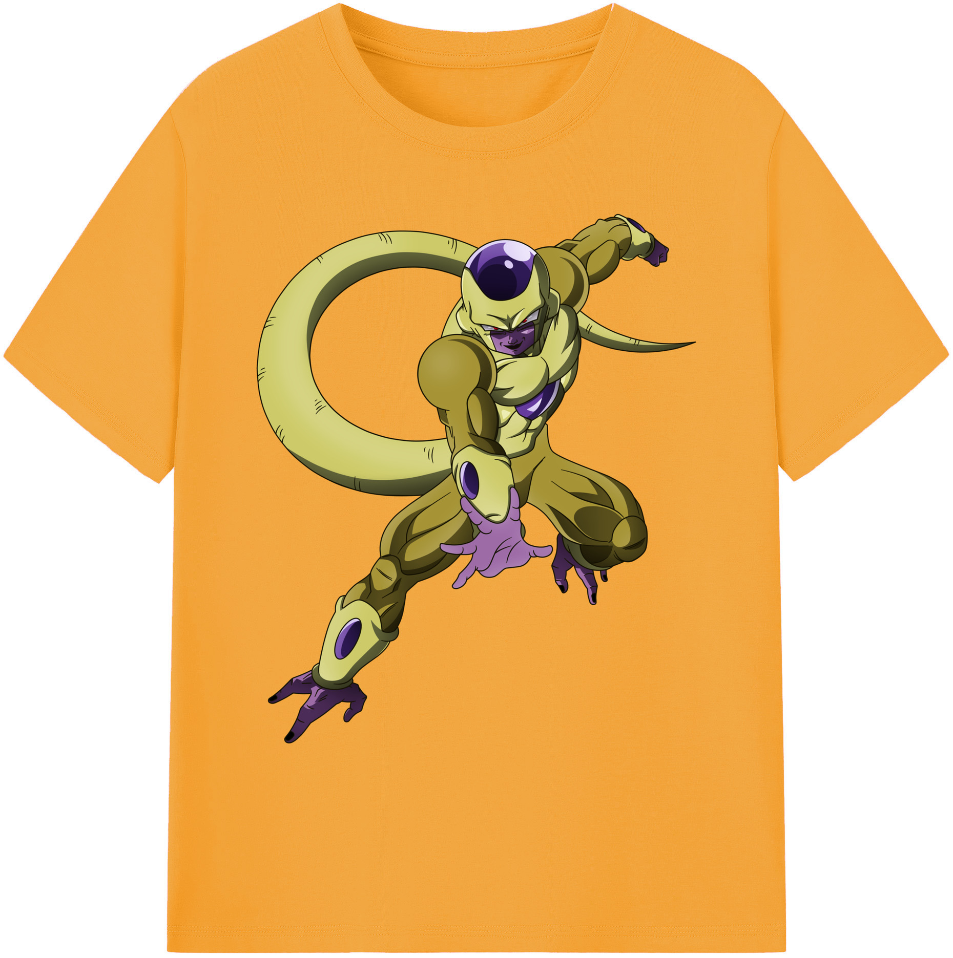 （画像用） ドラゴンボール フリーザ DRAGON BALL Frieza 綿100％ メンズ半袖Tシャツ｜肌触りやわらか＆通気性