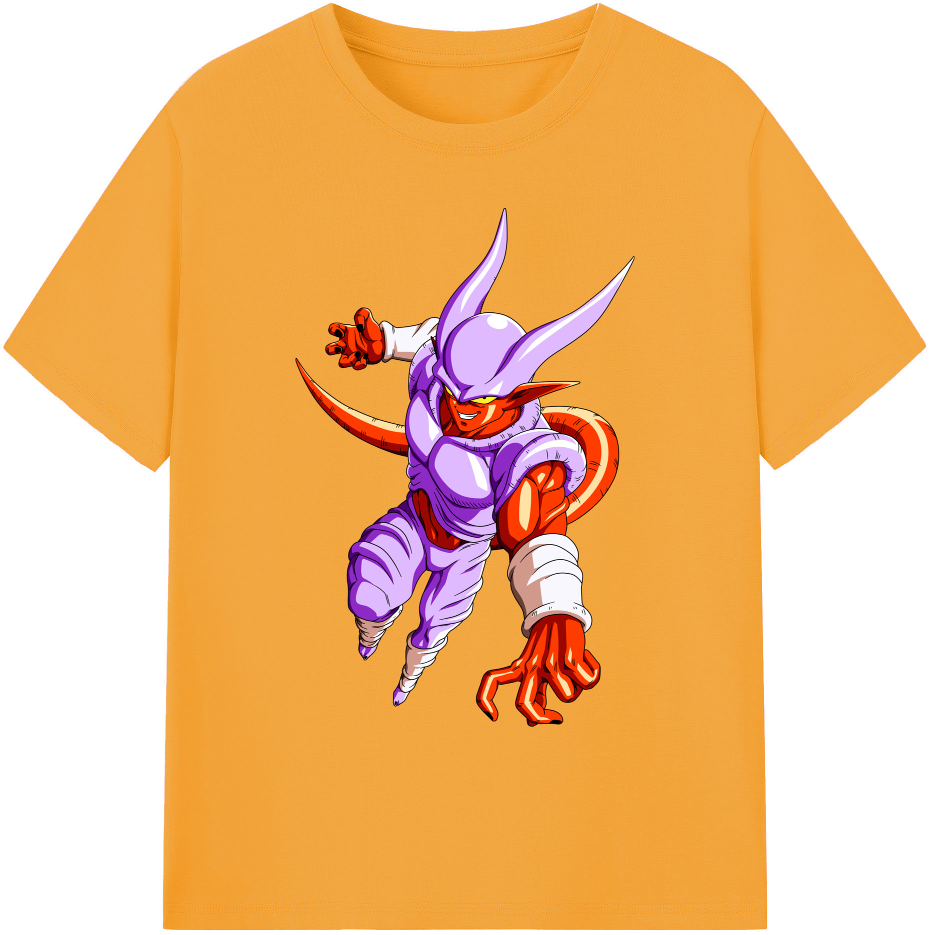 （画像用） ドラゴンボール ジャネンバ DRAGON BALL Janemba 綿100％ メンズ半袖Tシャツ｜肌触りやわらか＆通気性
