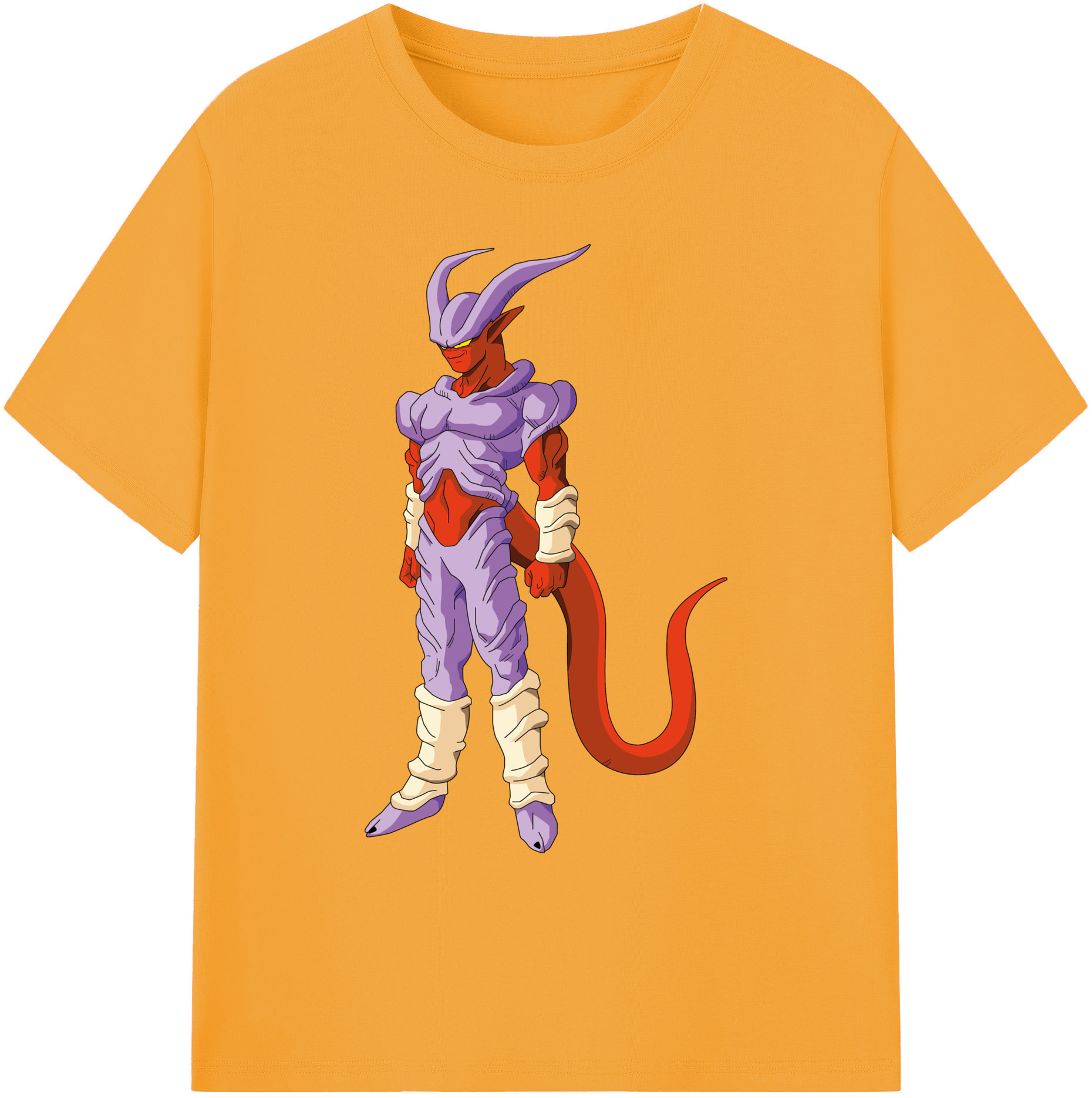 （画像用） ドラゴンボール ジャネンバ DRAGON BALL Janemba 綿100％ メンズ半袖Tシャツ｜肌触りやわらか＆通気性