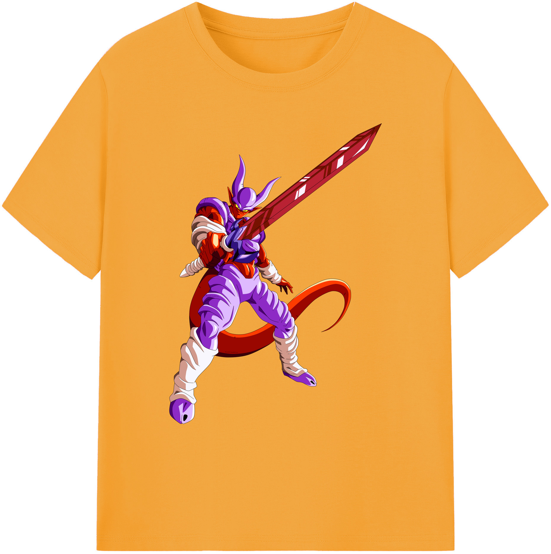 （画像用） ドラゴンボール ジャネンバ DRAGON BALL Janemba 綿100％ メンズ半袖Tシャツ｜肌触りやわらか＆通気性
