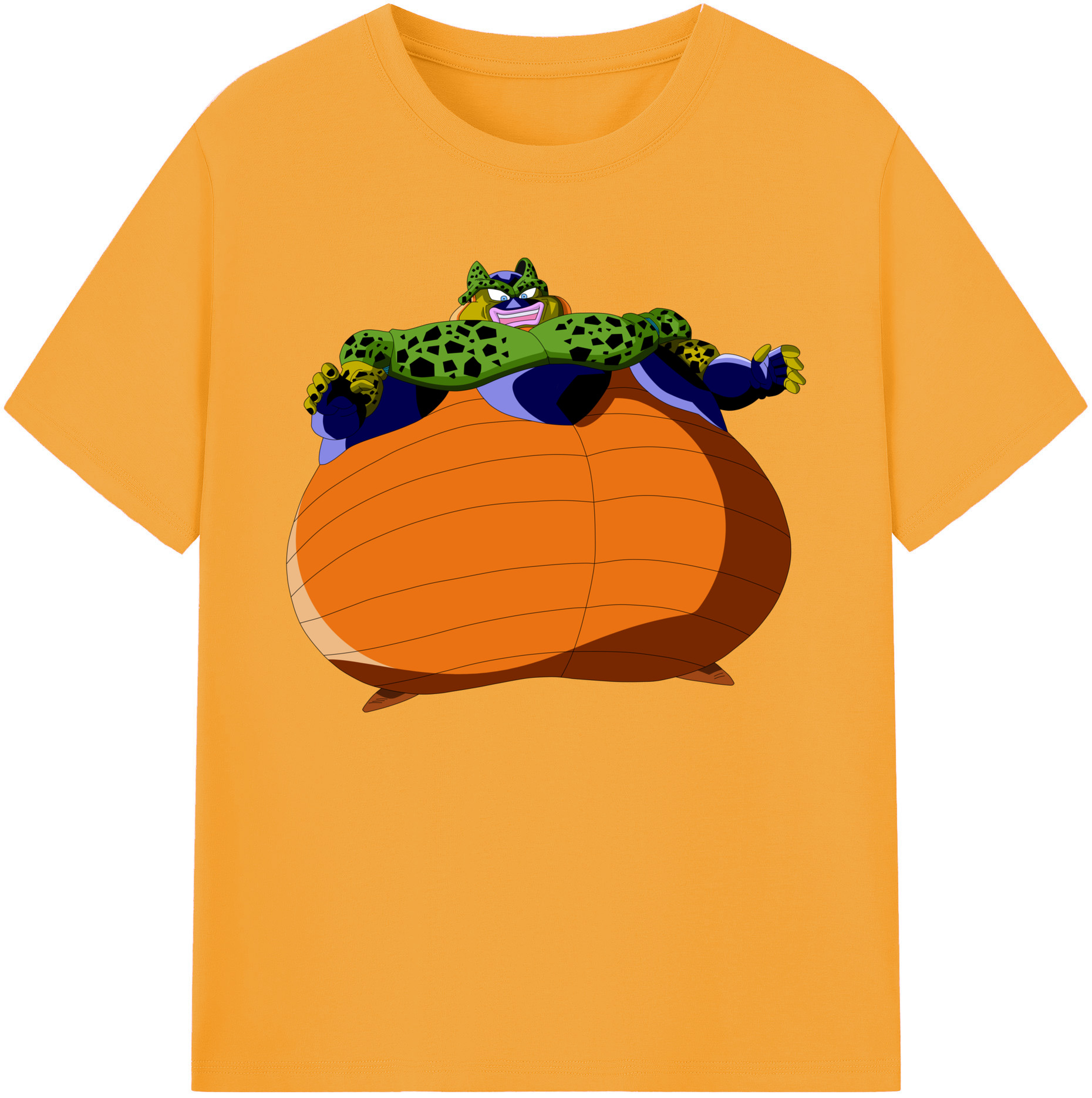 （画像用） ドラゴンボール セル DRAGON BALL Cell 綿100％ メンズ半袖Tシャツ｜肌触りやわらか＆通気性
