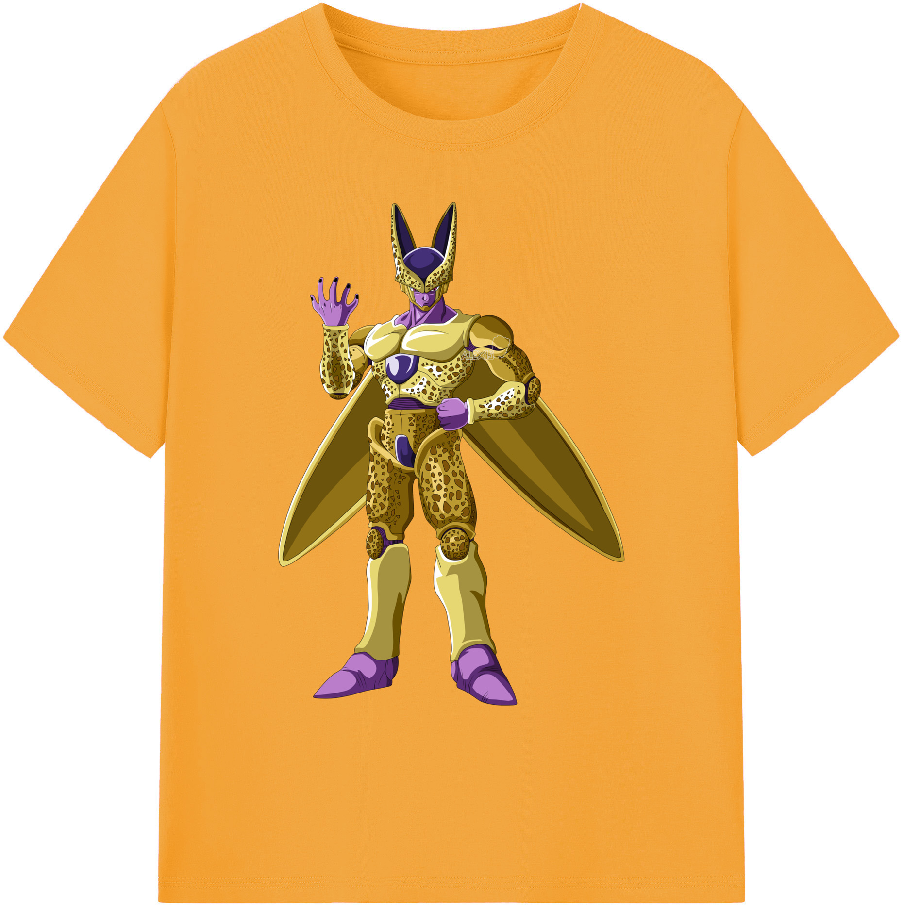 （画像用） ドラゴンボール セル DRAGON BALL Cell 綿100％ メンズ半袖Tシャツ｜肌触りやわらか＆通気性