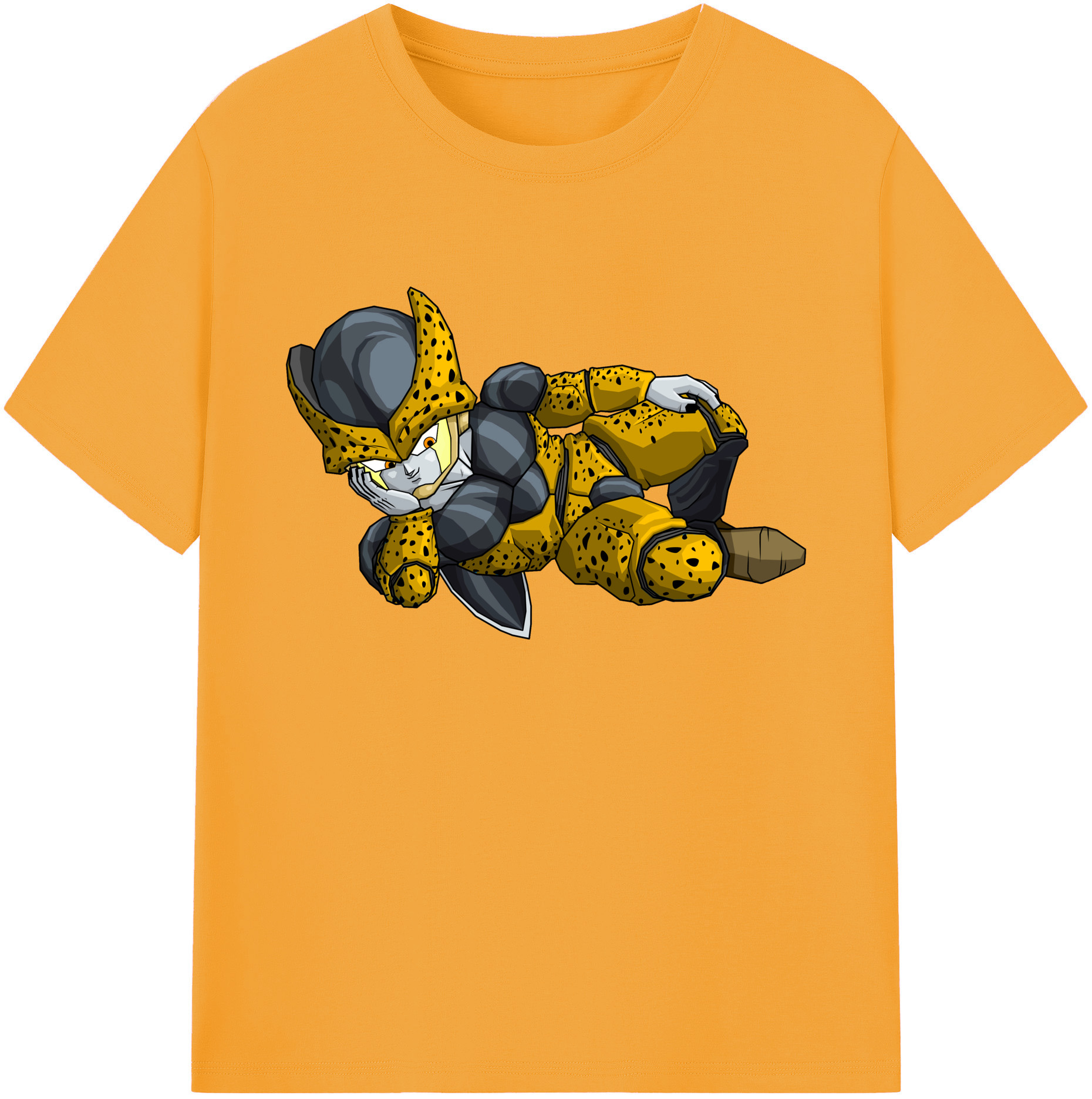（画像用） ドラゴンボール セル DRAGON BALL Cell 綿100％ メンズ半袖Tシャツ｜肌触りやわらか＆通気性