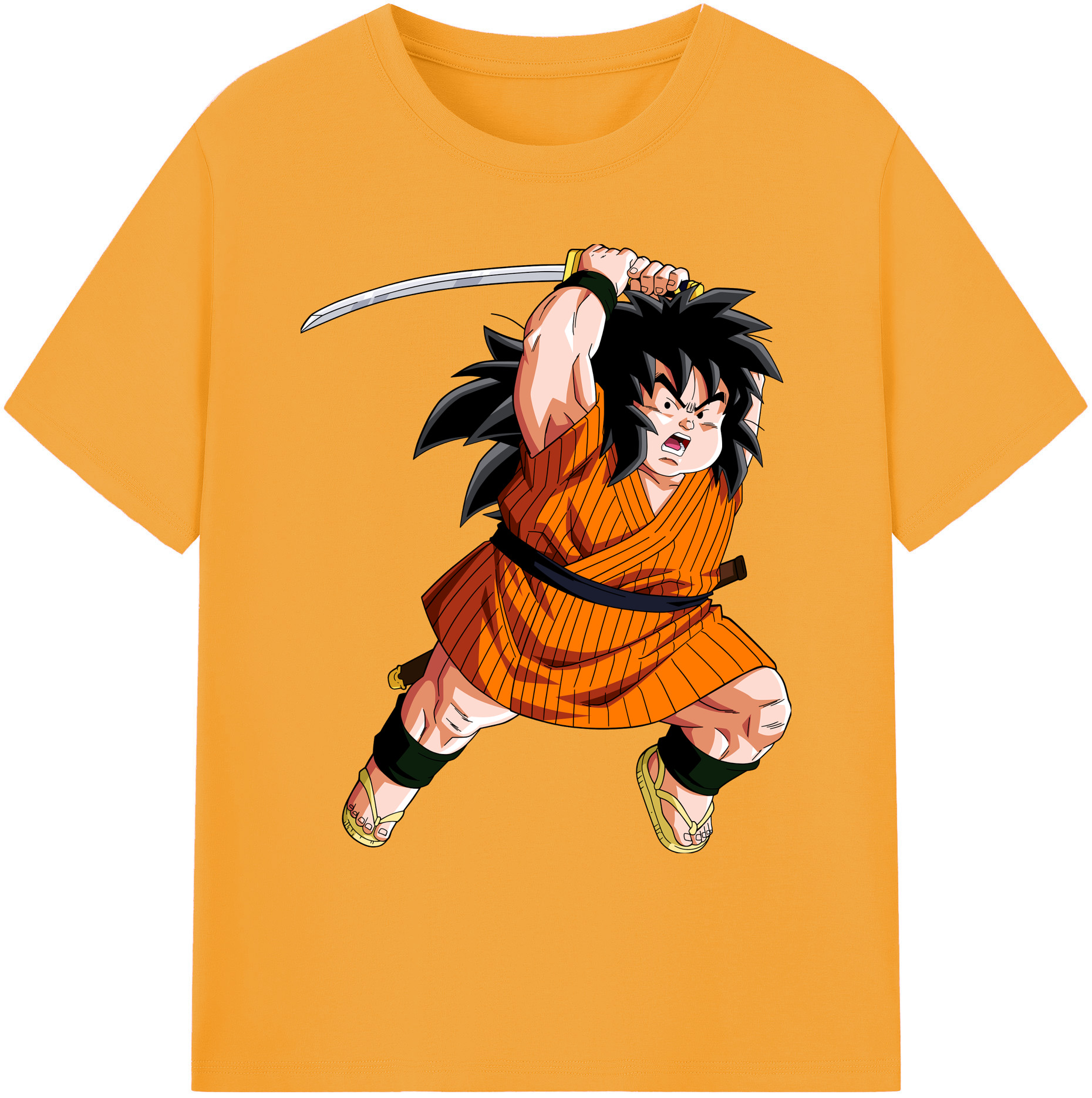 （画像用） ドラゴンボール やじろべえ DRAGON BALL Yajirobe 綿100％ メンズ半袖Tシャツ｜肌触りやわらか＆通気性