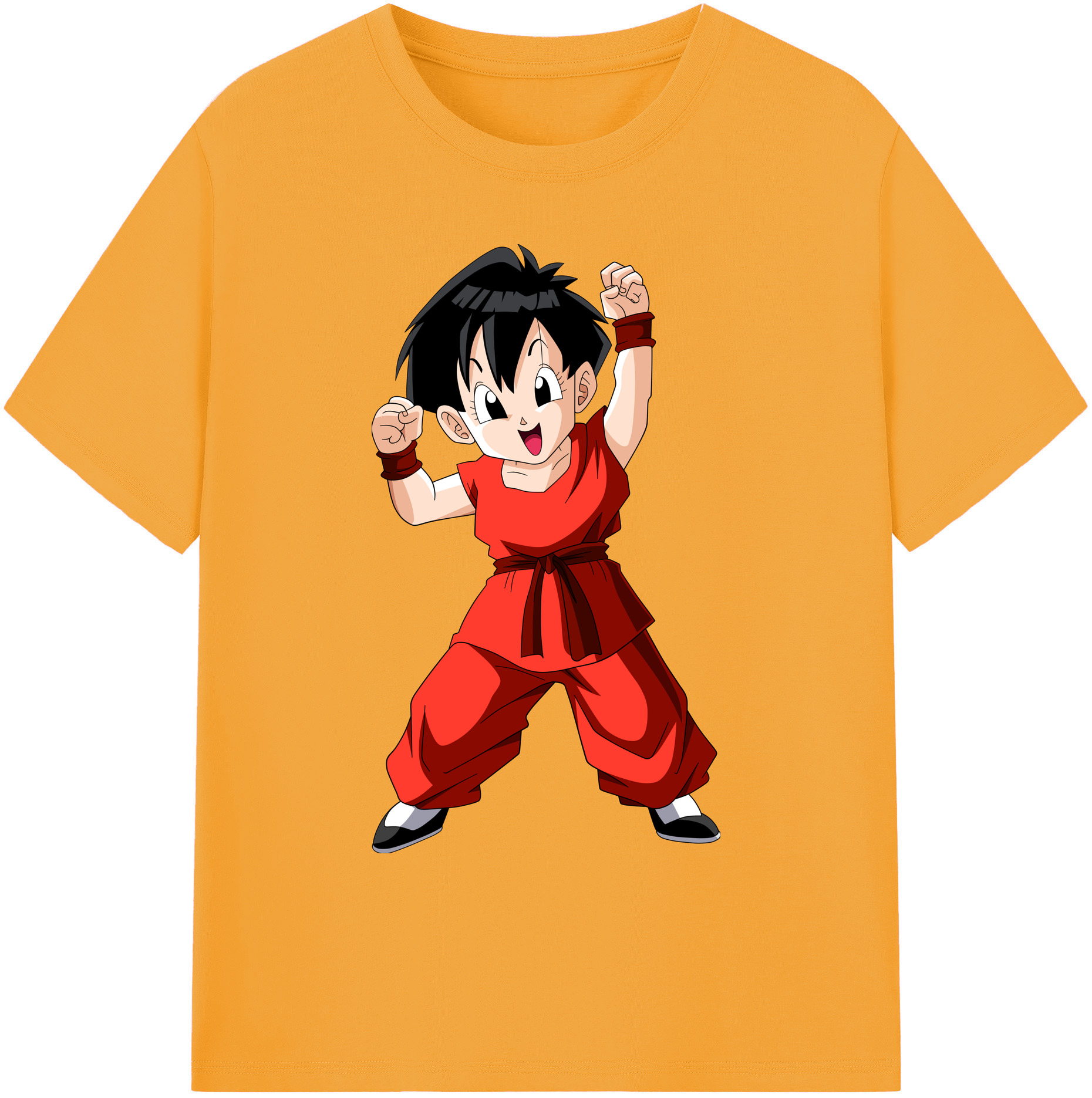 （画像用） ドラゴンボール パン DRAGON BALL Pan 綿100％ メンズ半袖Tシャツ｜肌触りやわらか＆通気性
