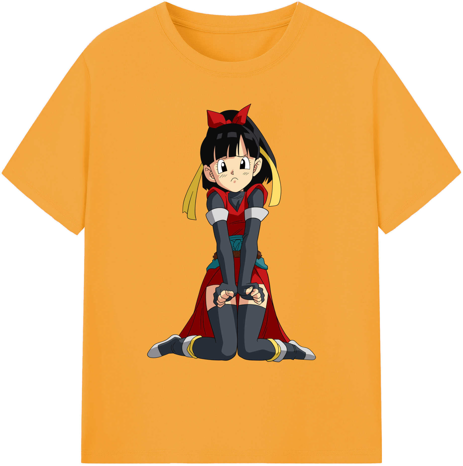 （画像用） ドラゴンボール パン DRAGON BALL Pan 綿100％ メンズ半袖Tシャツ｜肌触りやわらか＆通気性