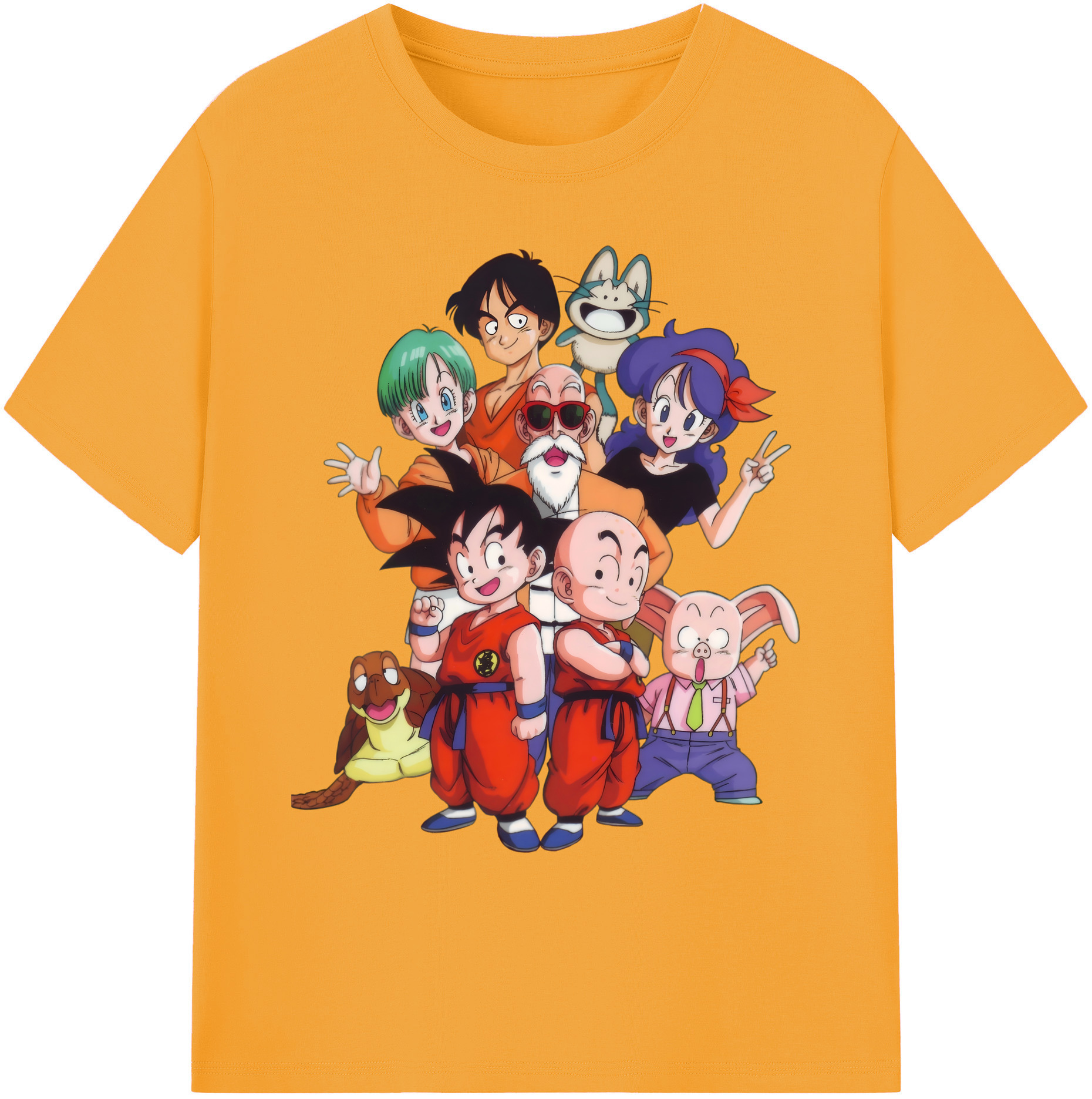（画像用） ドラゴンボール DRAGON BALL 綿100％ メンズ半袖Tシャツ｜肌触りやわらか＆通気性