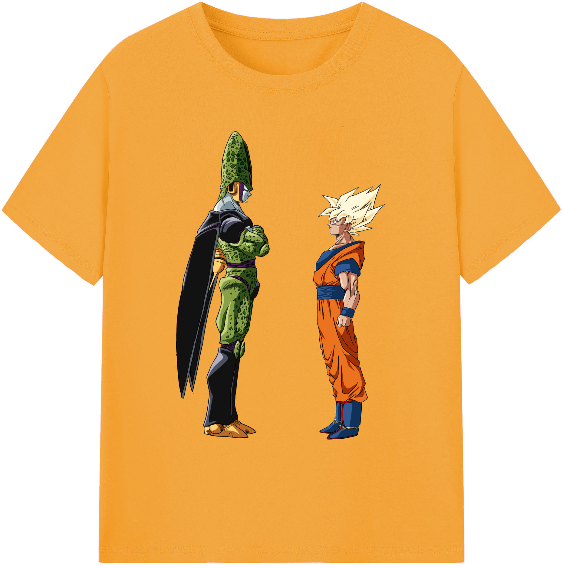 （画像用） ドラゴンボール DRAGON BALL 綿100％ メンズ半袖Tシャツ｜肌触りやわらか＆通気性