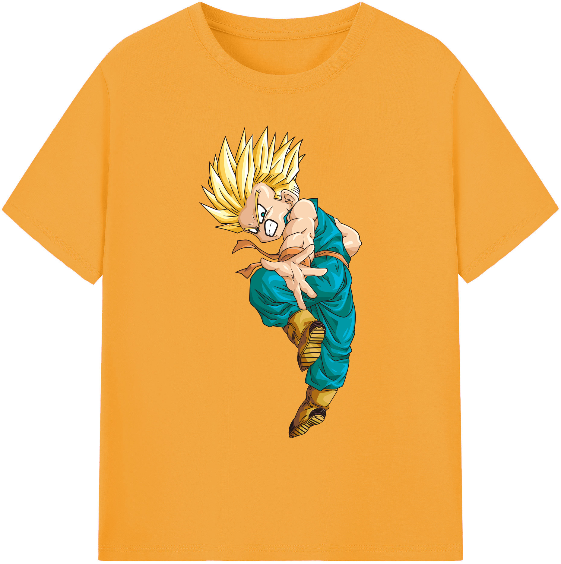 （画像用） ドラゴンボール DRAGON BALL 綿100％ メンズ半袖Tシャツ｜肌触りやわらか＆通気性