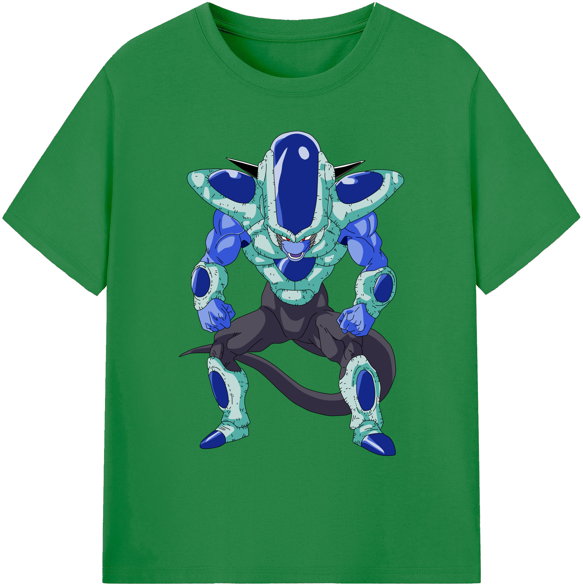 （画像用） ドラゴンボール フリーザ DRAGON BALL Frieza 綿100％ メンズ半袖Tシャツ｜肌触りやわらか＆通気性