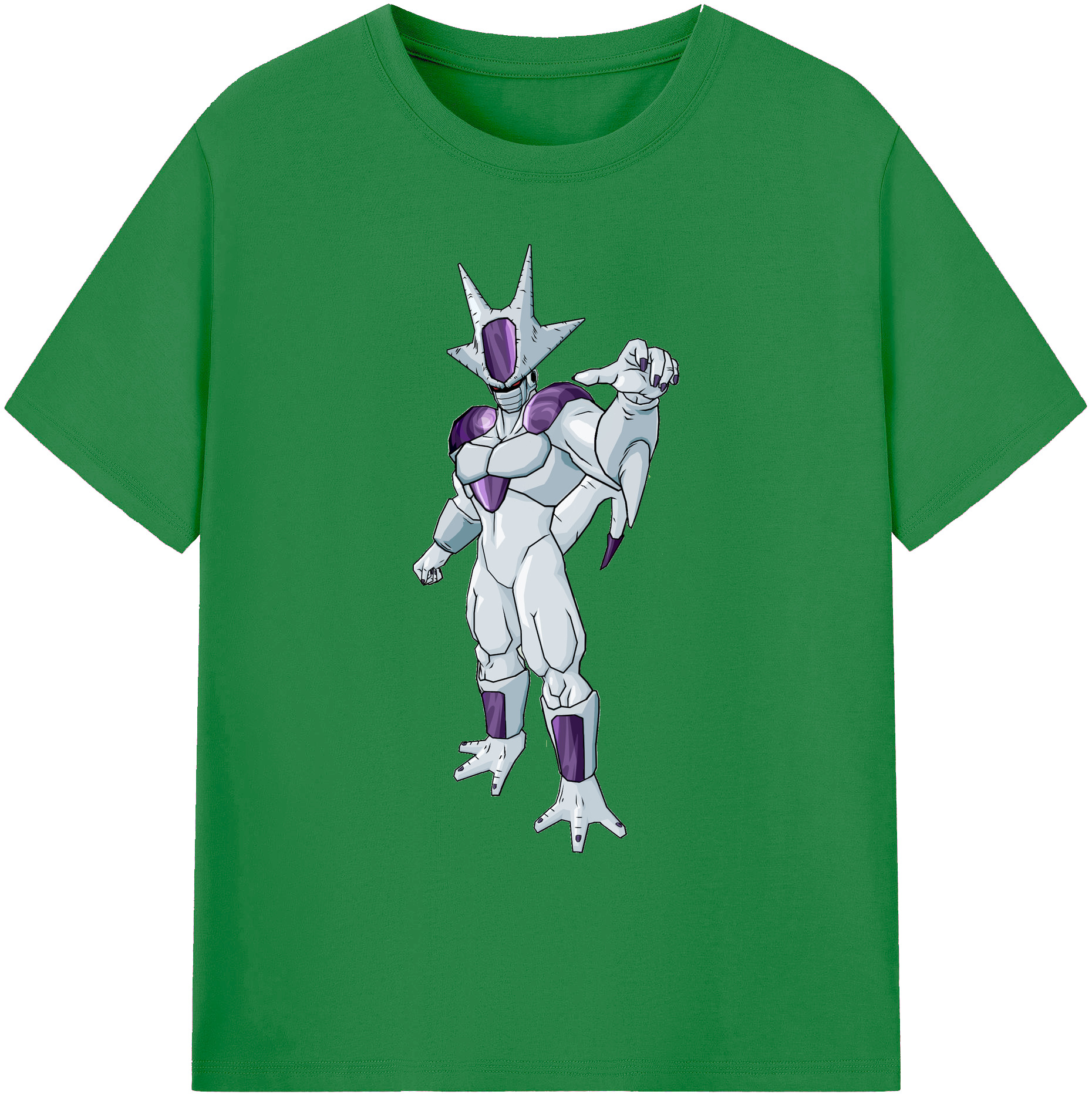 （画像用） ドラゴンボール クウラ DRAGON BALL Cooler Coora 綿100％ メンズ半袖Tシャツ｜肌触りやわらか＆通気性