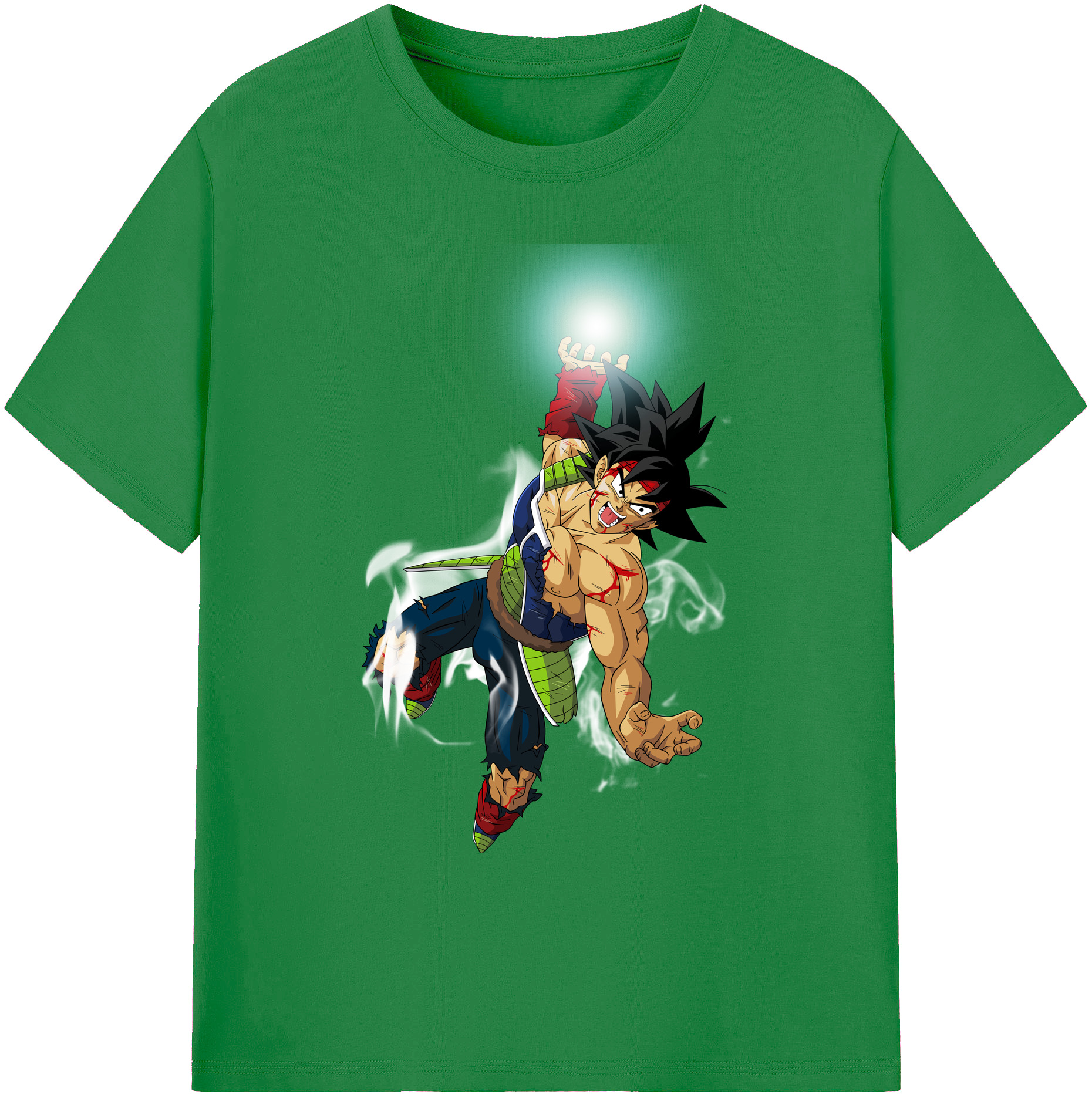 （画像用） ドラゴンボール バーダック DRAGON BALL Burdock 綿100％ メンズ半袖Tシャツ｜肌触りやわらか＆通気性