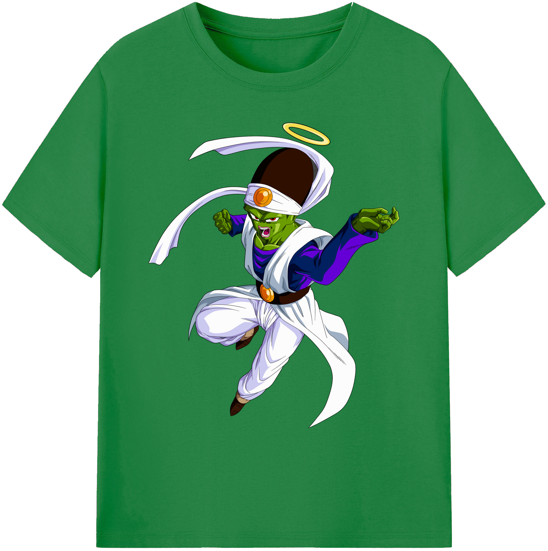 （画像用） ドラゴンボール パイクーハン DRAGON BALL Pikkon 綿100％ メンズ半袖Tシャツ｜肌触りやわらか＆通気性