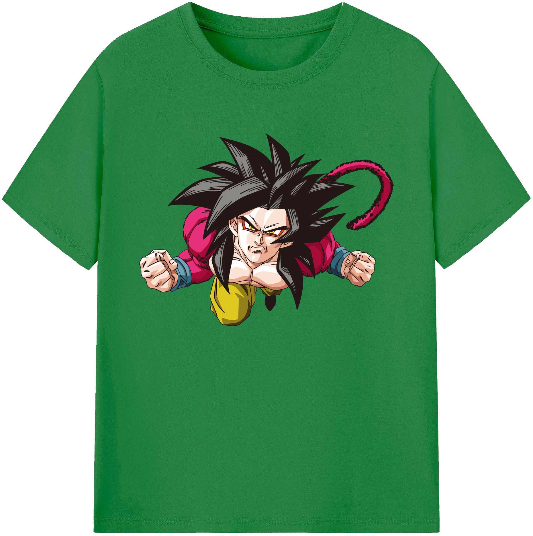 （画像用） ドラゴンボール 孫悟空（そん ごくう）Son Goku カカロット DRAGON BALL Kakarotto 綿100％ メンズ半袖Tシャツ｜肌触りやわらか＆通気性