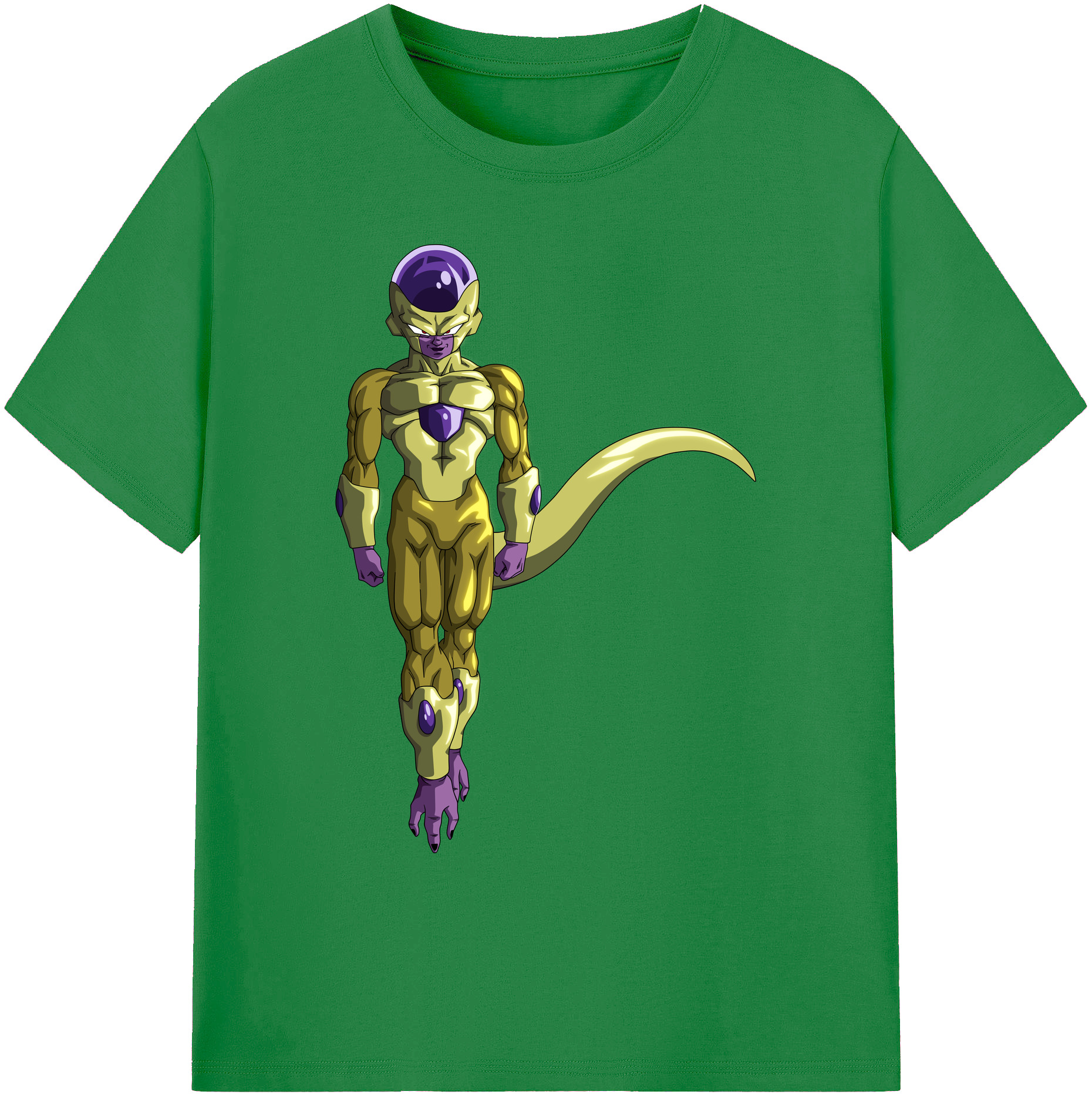 （画像用） ドラゴンボール フリーザ DRAGON BALL Frieza 綿100％ メンズ半袖Tシャツ｜肌触りやわらか＆通気性