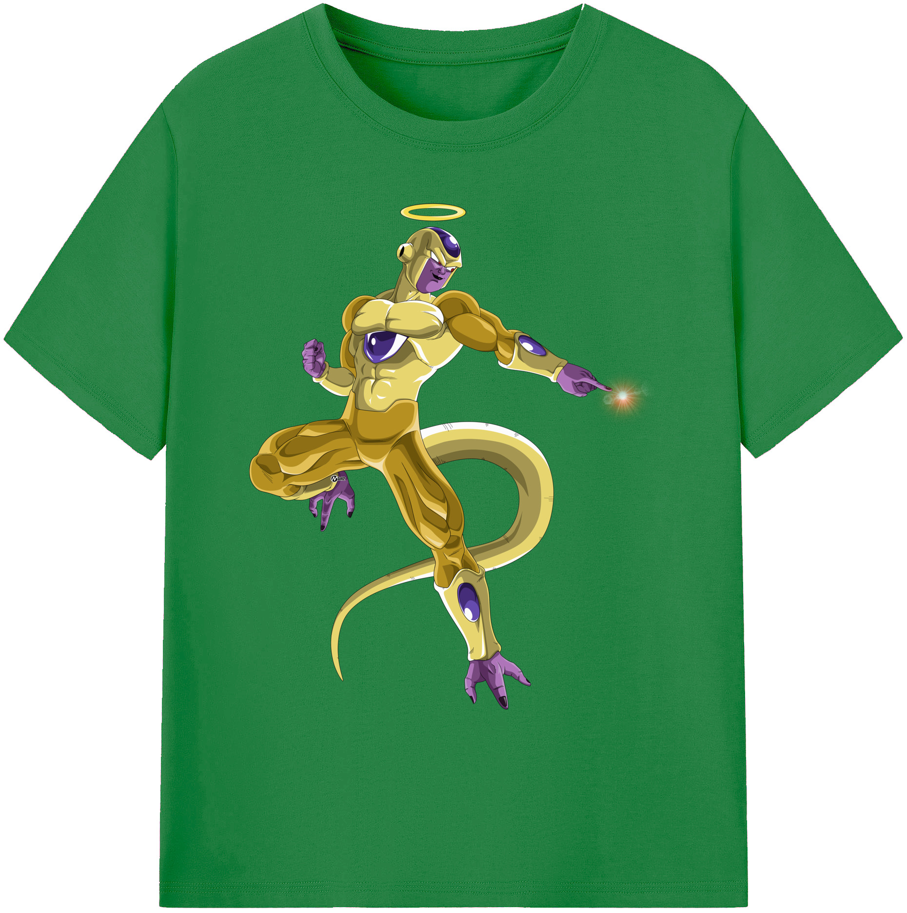 （画像用） ドラゴンボール フリーザ DRAGON BALL Frieza 綿100％ メンズ半袖Tシャツ｜肌触りやわらか＆通気性