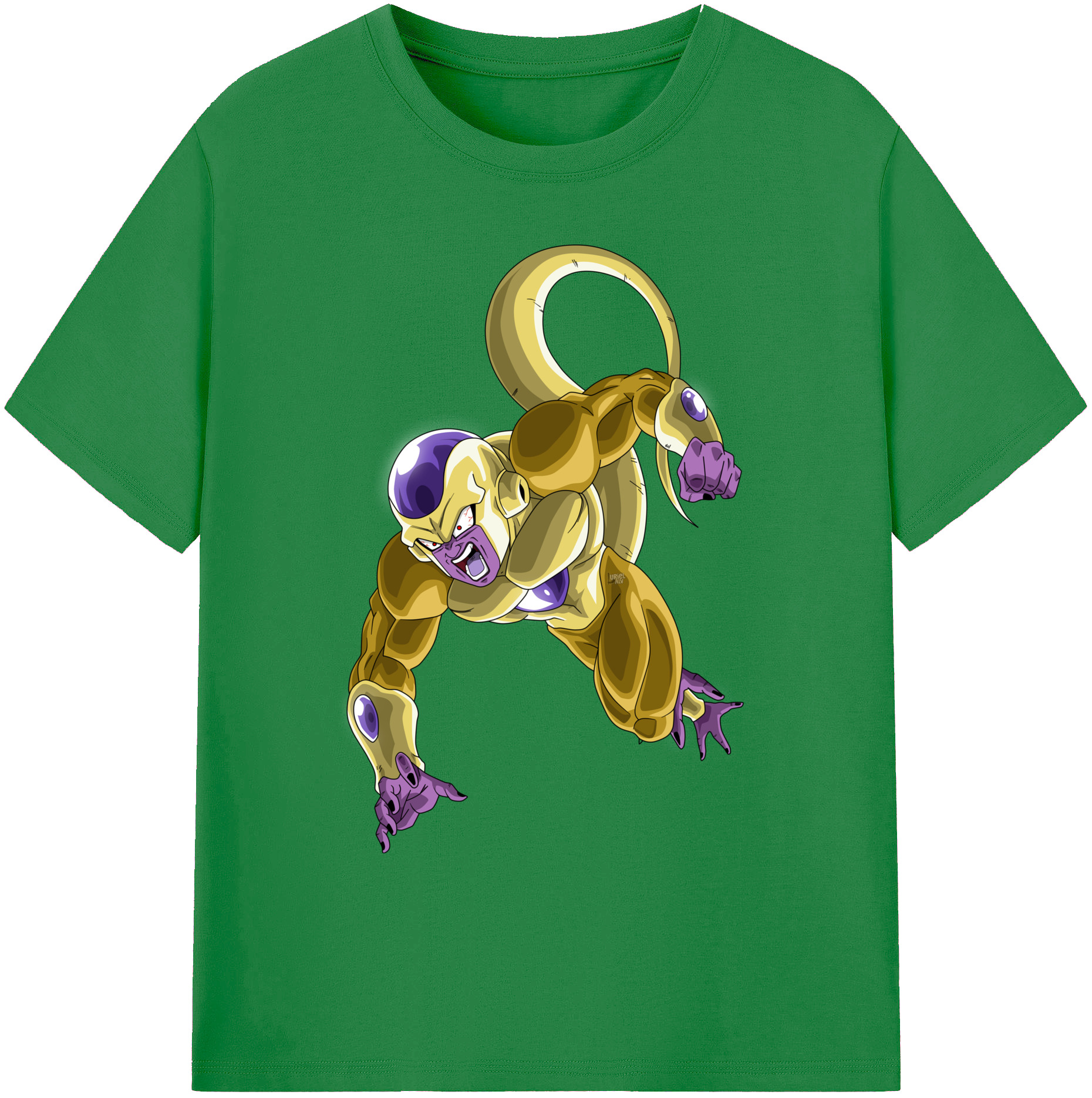 （画像用） ドラゴンボール フリーザ DRAGON BALL Frieza 綿100％ メンズ半袖Tシャツ｜肌触りやわらか＆通気性