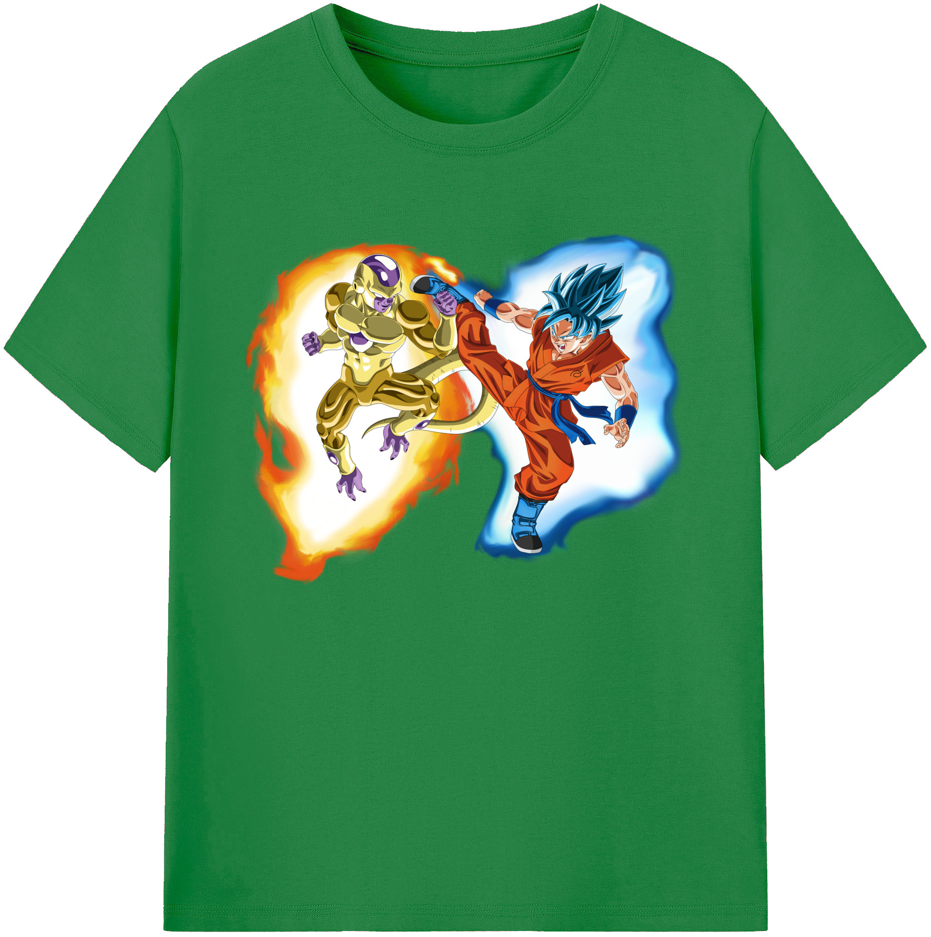 （画像用） ドラゴンボール フリーザ DRAGON BALL Frieza 綿100％ メンズ半袖Tシャツ｜肌触りやわらか＆通気性