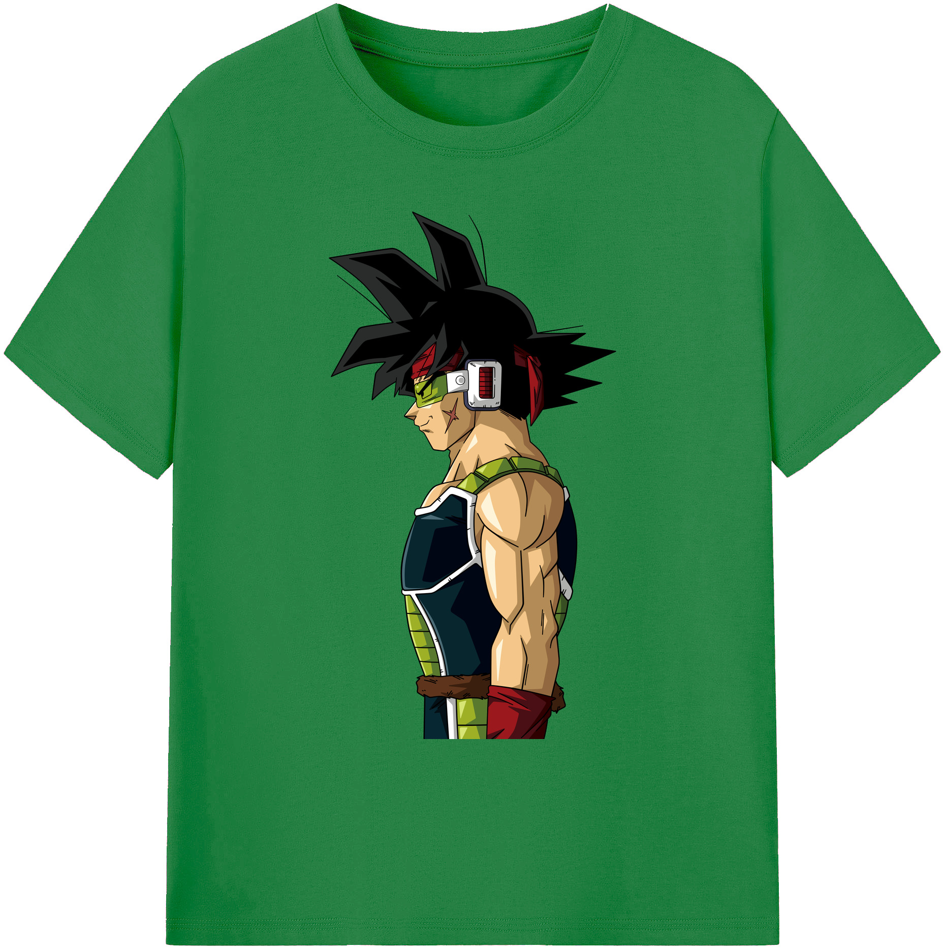 （画像用） ドラゴンボール バーダック DRAGON BALL Burdock 綿100％ メンズ半袖Tシャツ｜肌触りやわらか＆通気性